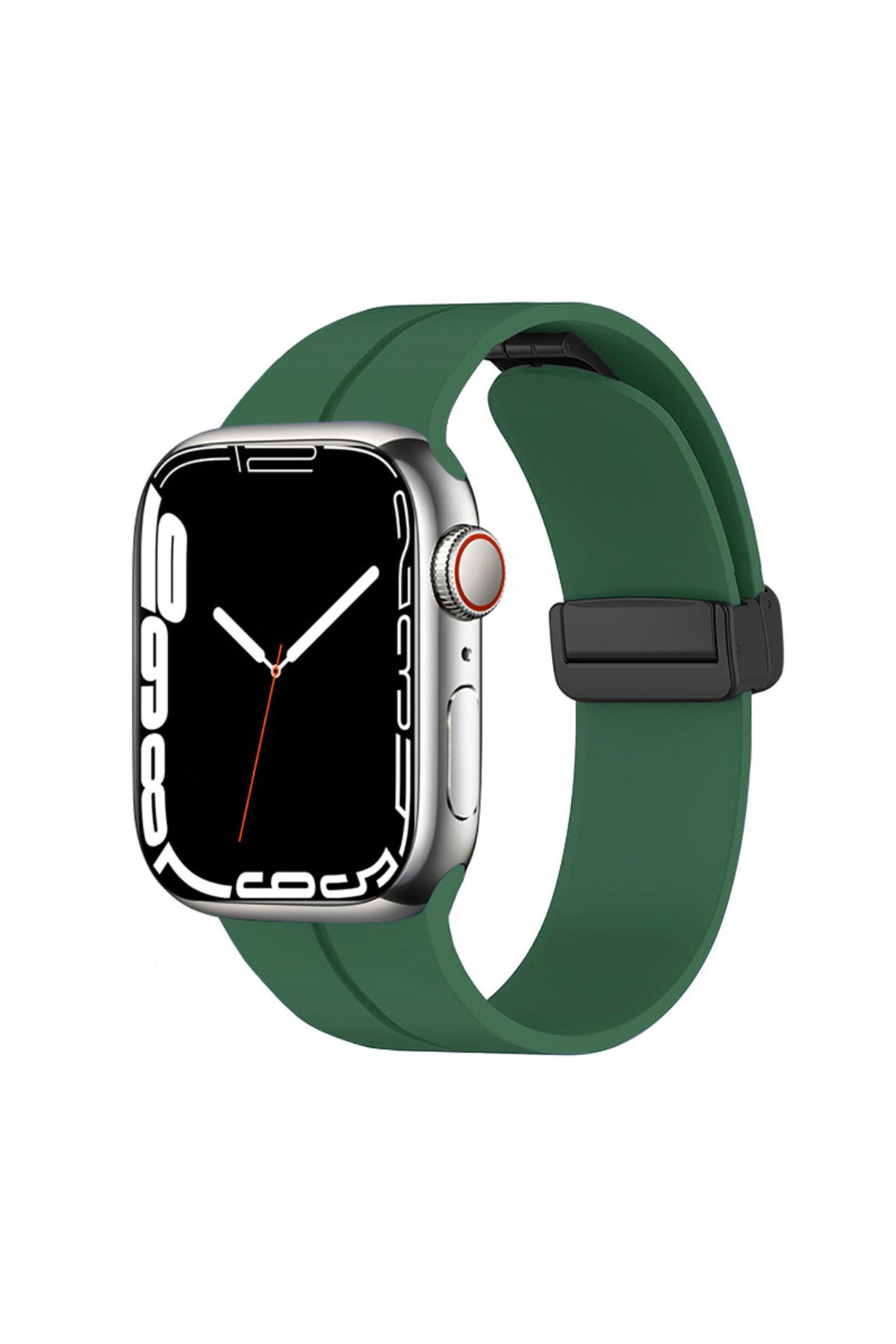The Bear Case Watch 7 45mm Uyumlu KRD-84 Uyumlu TBC Kordon-Koyu Yeşil