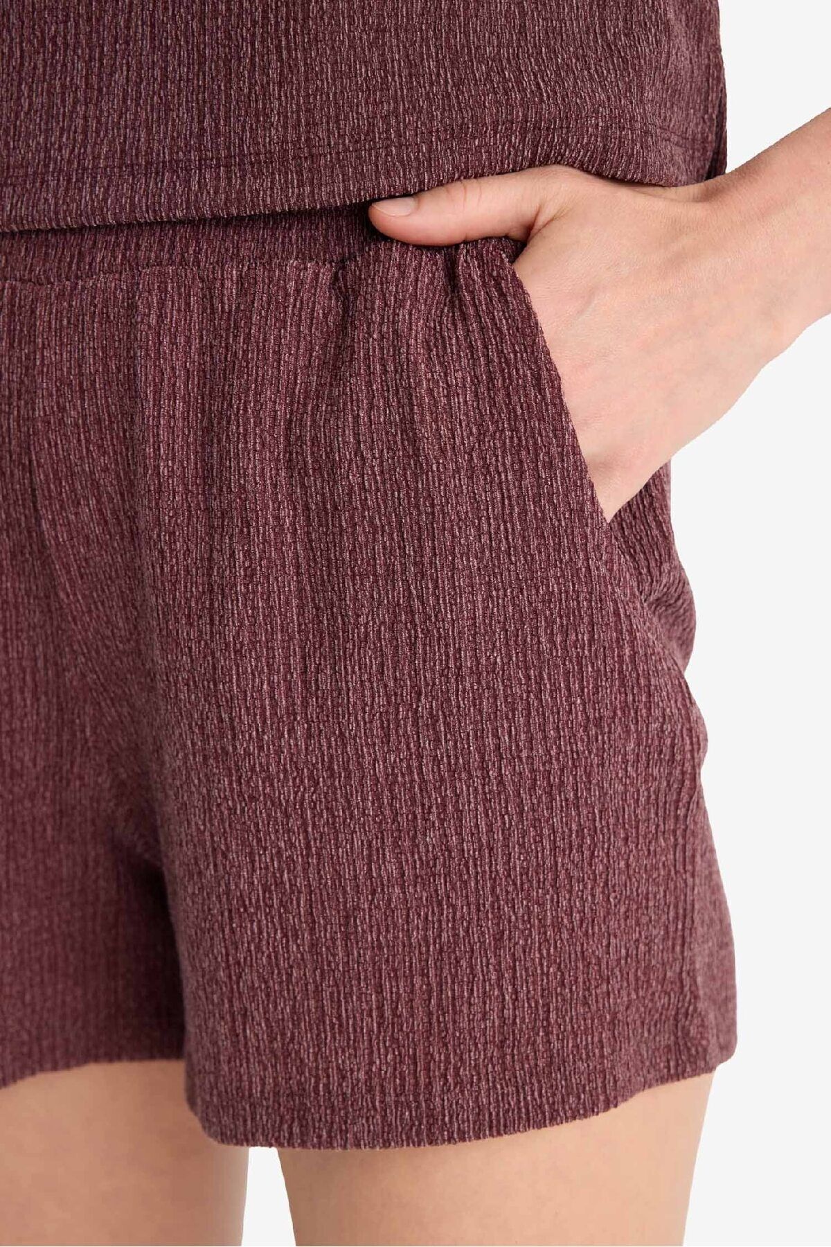 DeFacto-Regular Fit Wrap Shorts F4441Ax25Sm 6