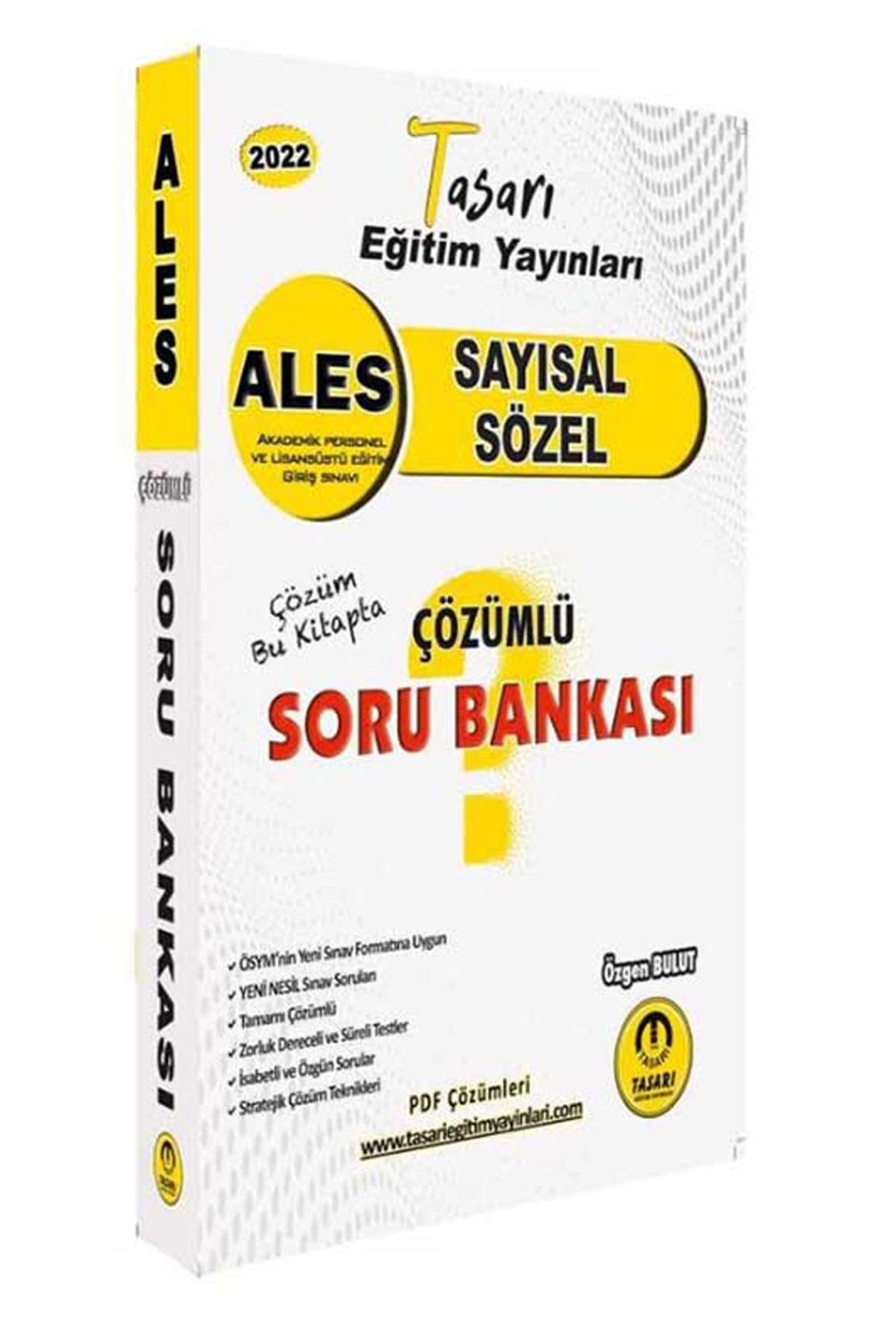 Altınpost Yayınları 2022 ALES Sayısal Sözel Yetenek Çözümlü Soru Bankası