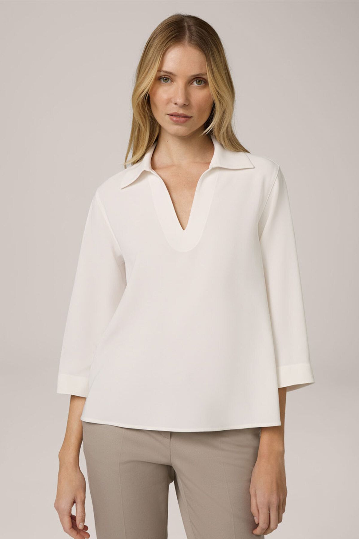 Windsor-BLUZA DB505H WINDSOR - 36, ALBĂ 1