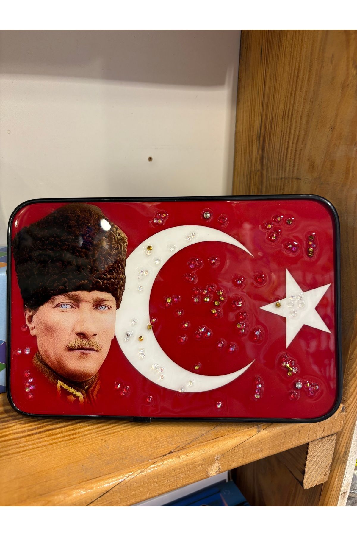 cemfa Gazi Mustafa Kemal Atatürk Masaüstü Portresi Konsept Hediyelik