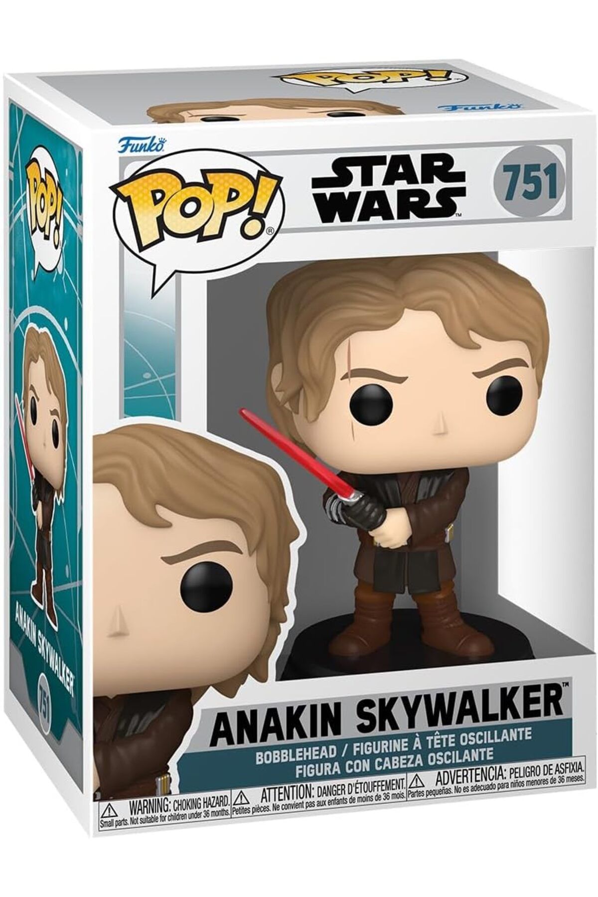 Funko Pop! Star War Anakin Skywalker, Koleksiyonluk Vinil Figür, Resmi Ürün