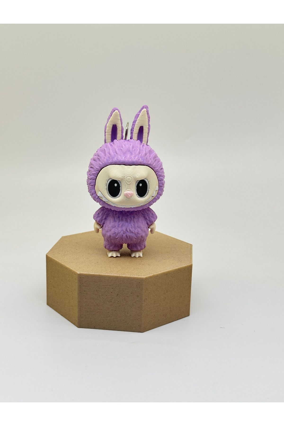 fyne Labubu Figür Anahtarlık Pla | Küçük Boy | 9,5cm | Lila