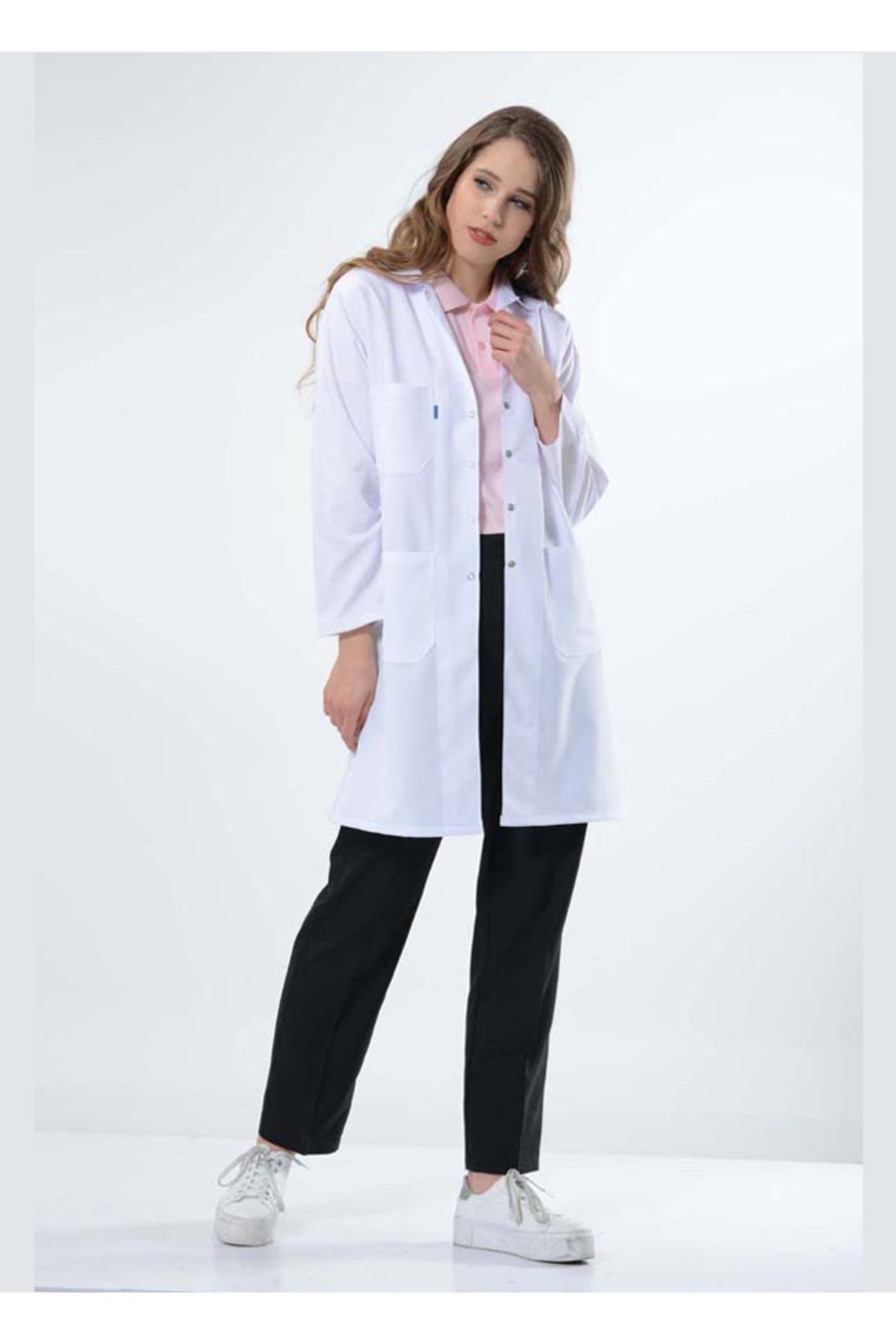 Aznime Kadın Doktor Hemşire Önlük