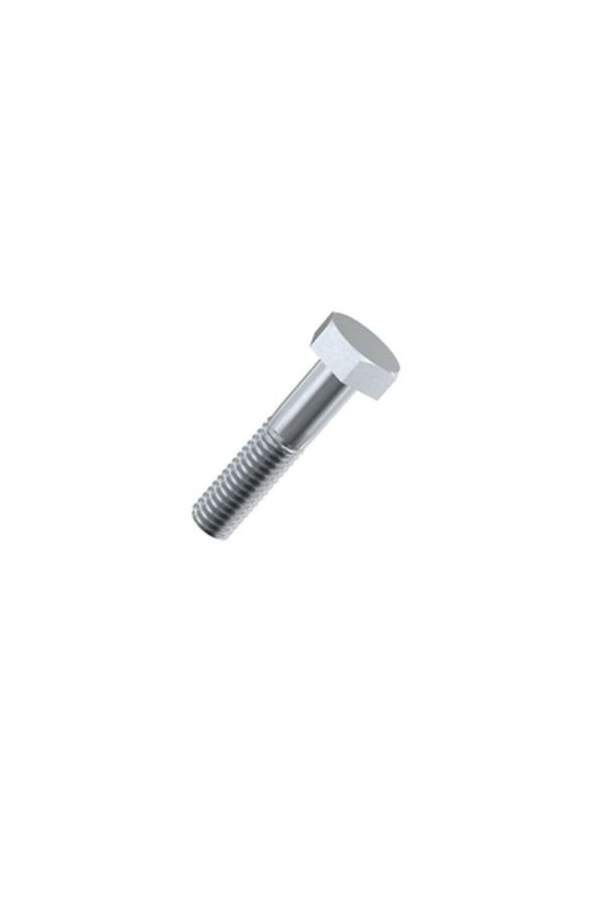 HIRDAVATADAM Yarım Diş AKB M8x100Galvanizli Civata 8.8 kalite (25 Ad)