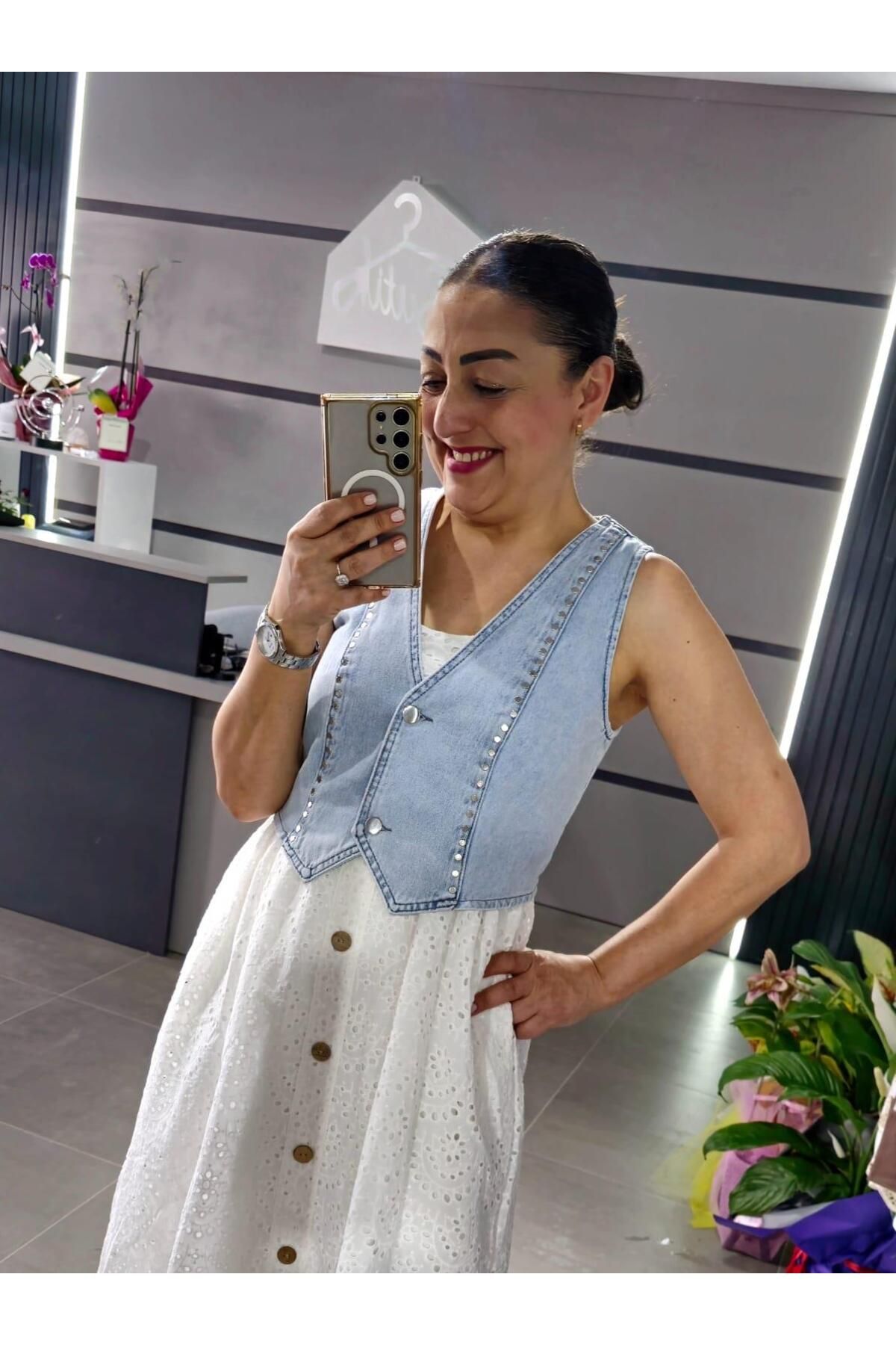 Mzr Collection KOT YELEK MAVİ