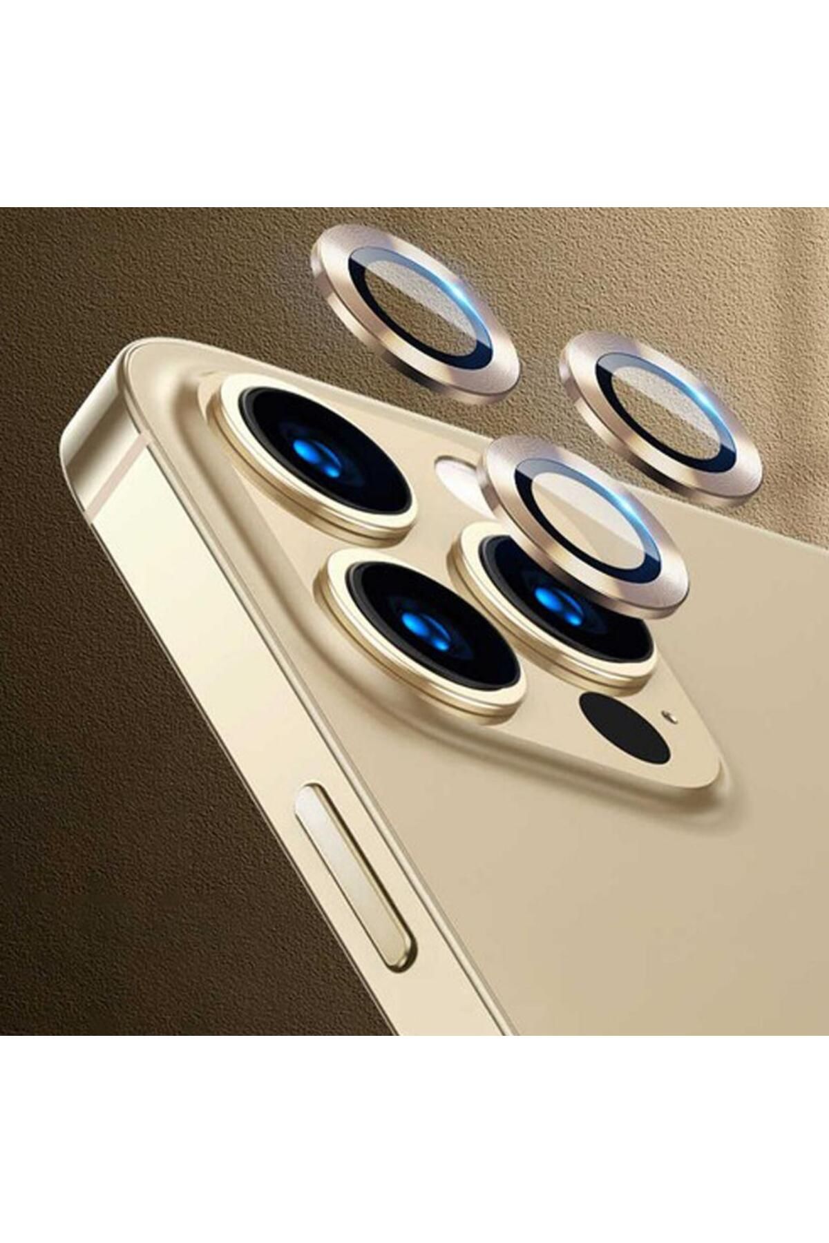 ARKAY Iphone 13 Pro Pro Max Uyumlu Kamera Lens Koruyucu Renk Seçenekli Temperli Cam
