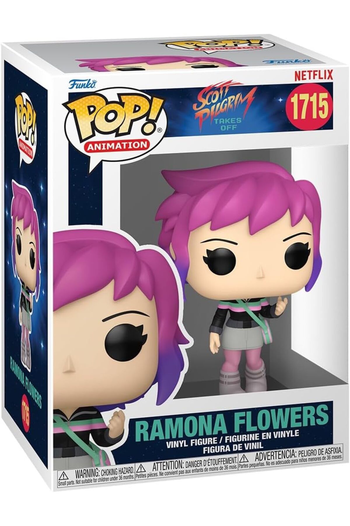 Funko Pop! TV Scott Pilgrim Ramona Flowers Koleksiyonluk Vinil Figür 9,5 cm