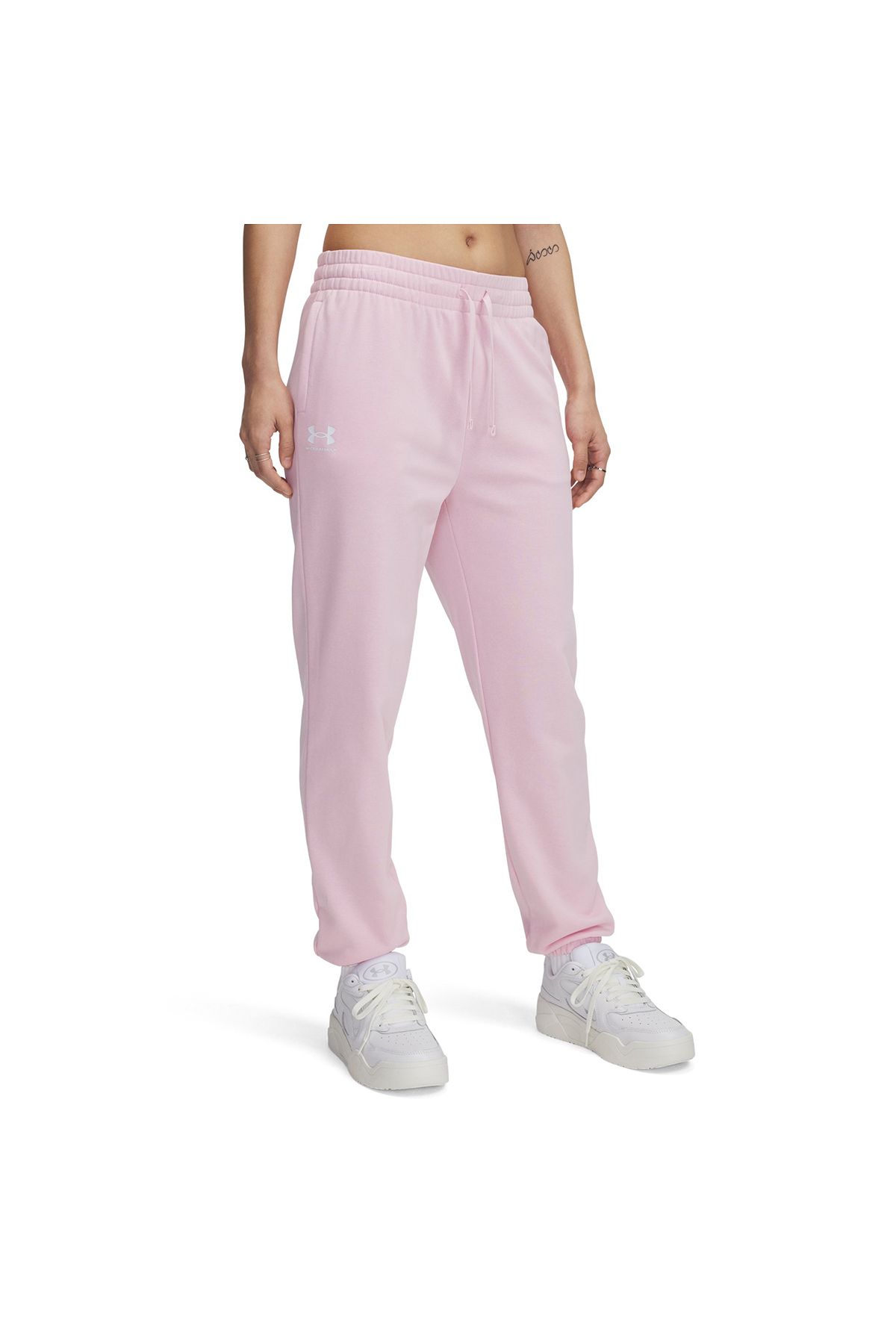 Under Armour Rival Terry Jogger Kadın Pembe Eşofman Altı