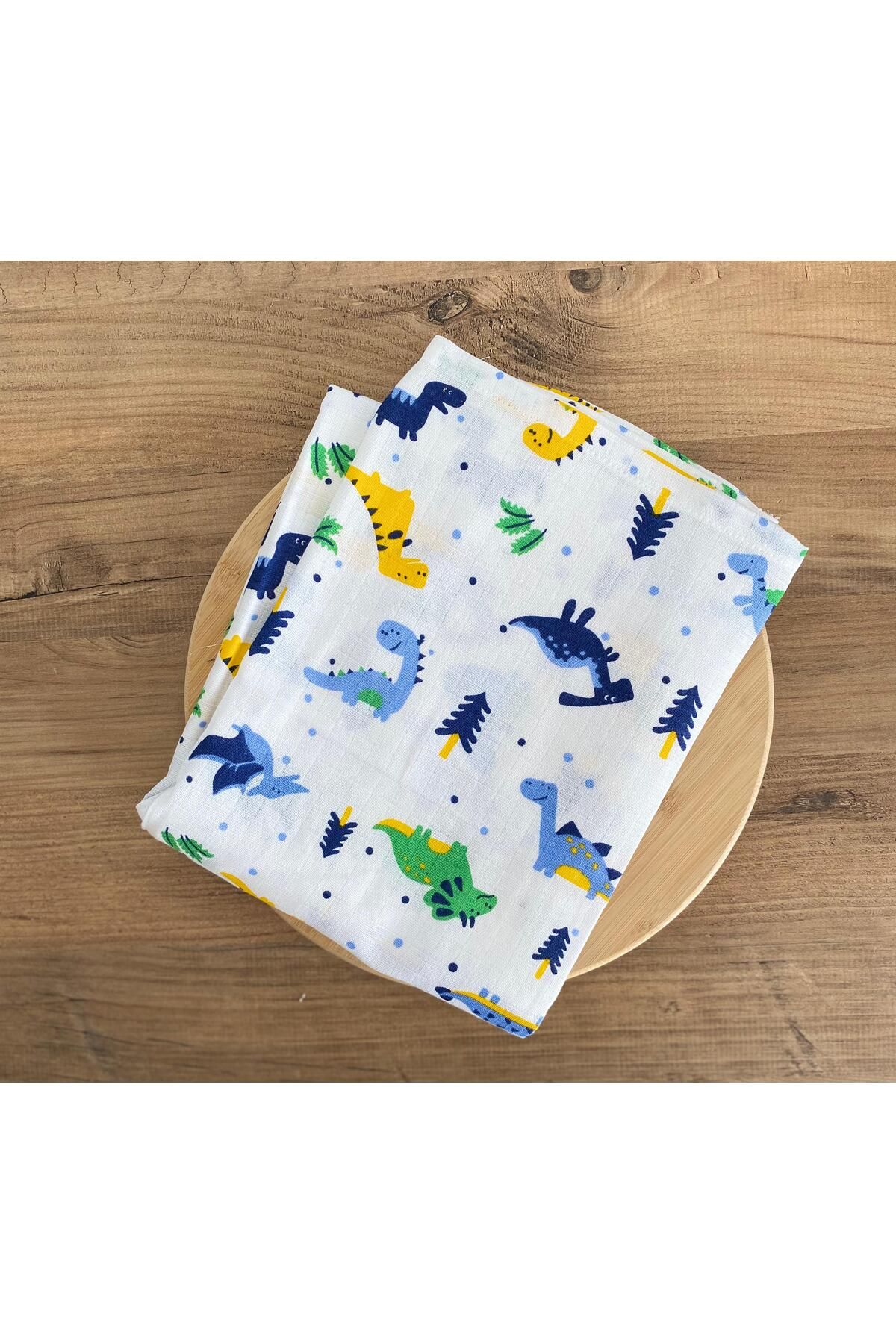 KAYRASTORETESETTÜR %100 Pamuklu 80x100 Bebek Müslin Battaniyesi