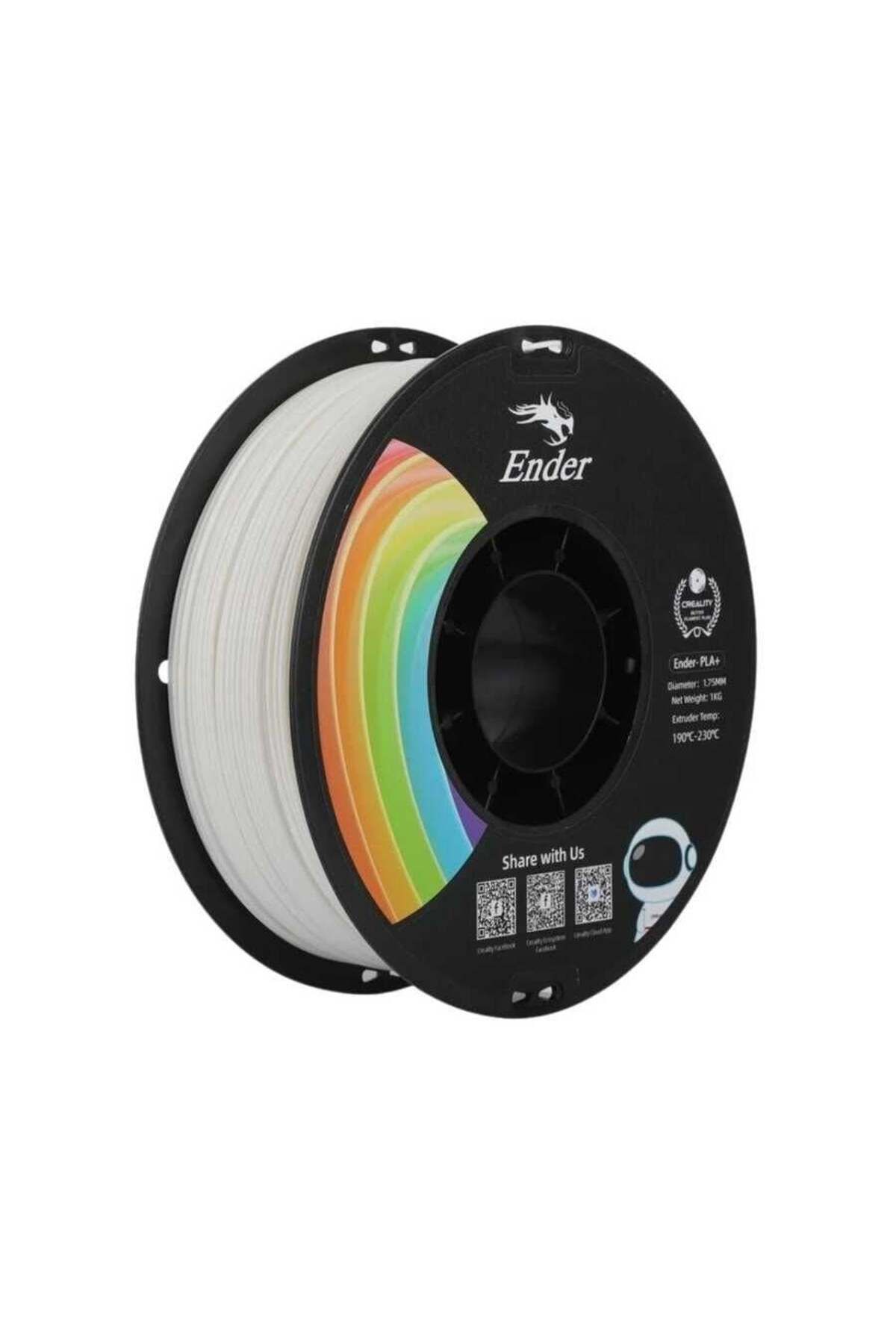 Creality Ender Pla Filament Beyaz 1.75mm 1kg