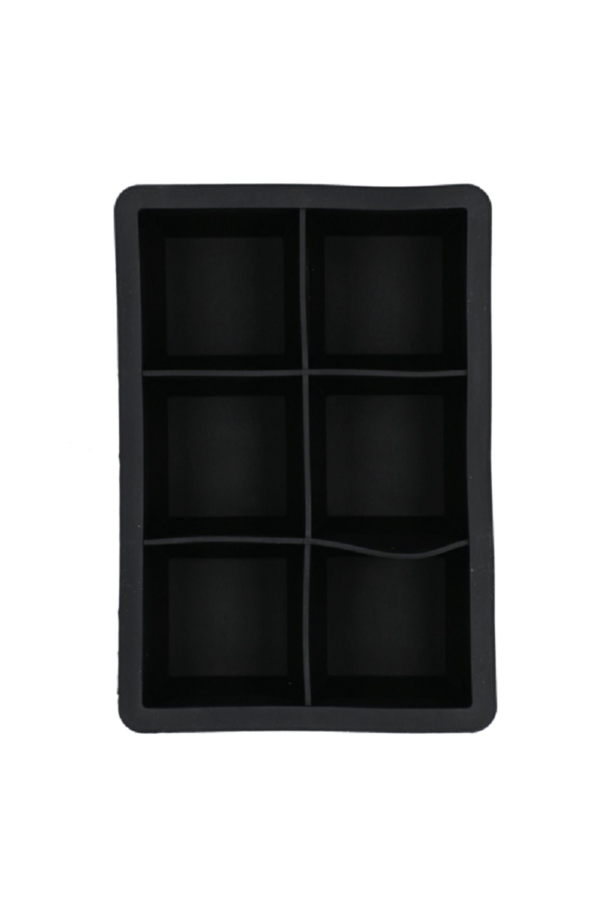 Felli-Elegant and Modern Design Rectangular Ice Cube Tray Black 2