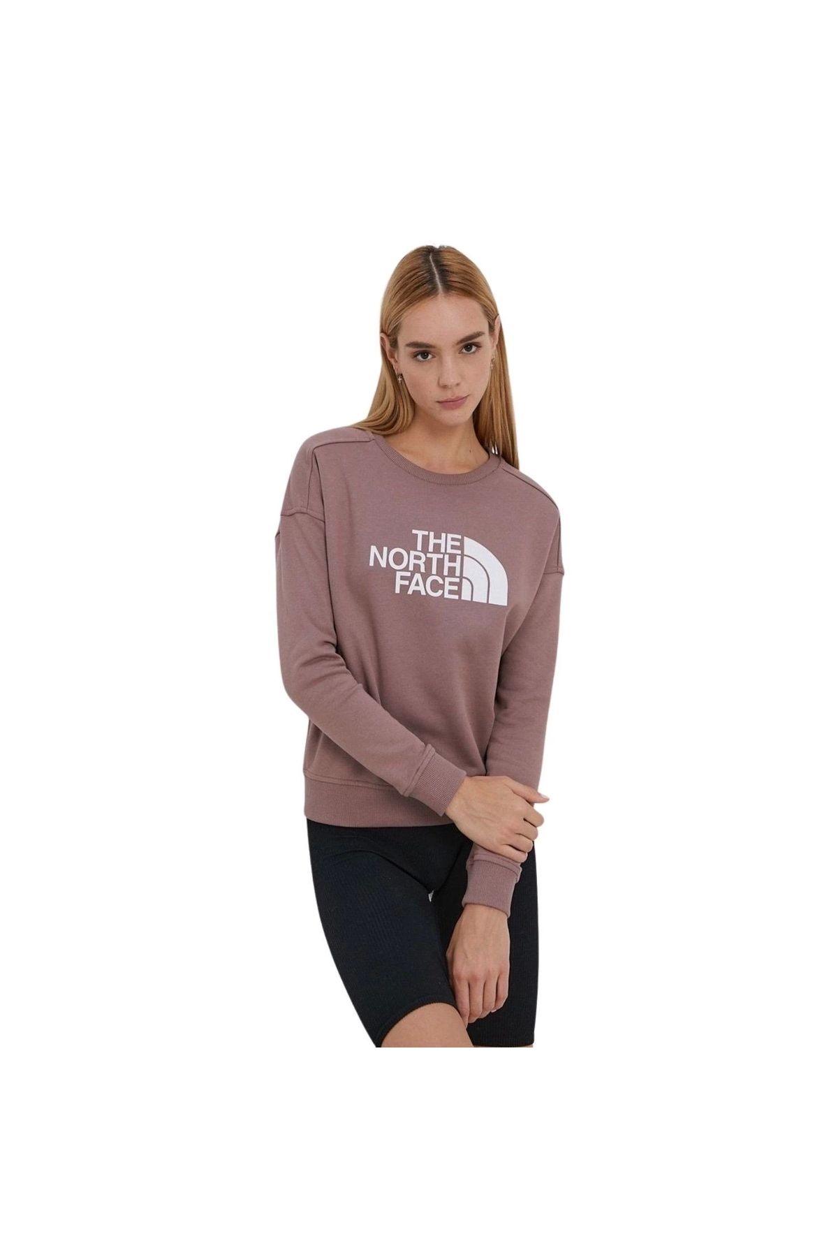THE NORTH FACE Drew Peak Crew Pembe Sweatshirt NF0A3S4G0TA1