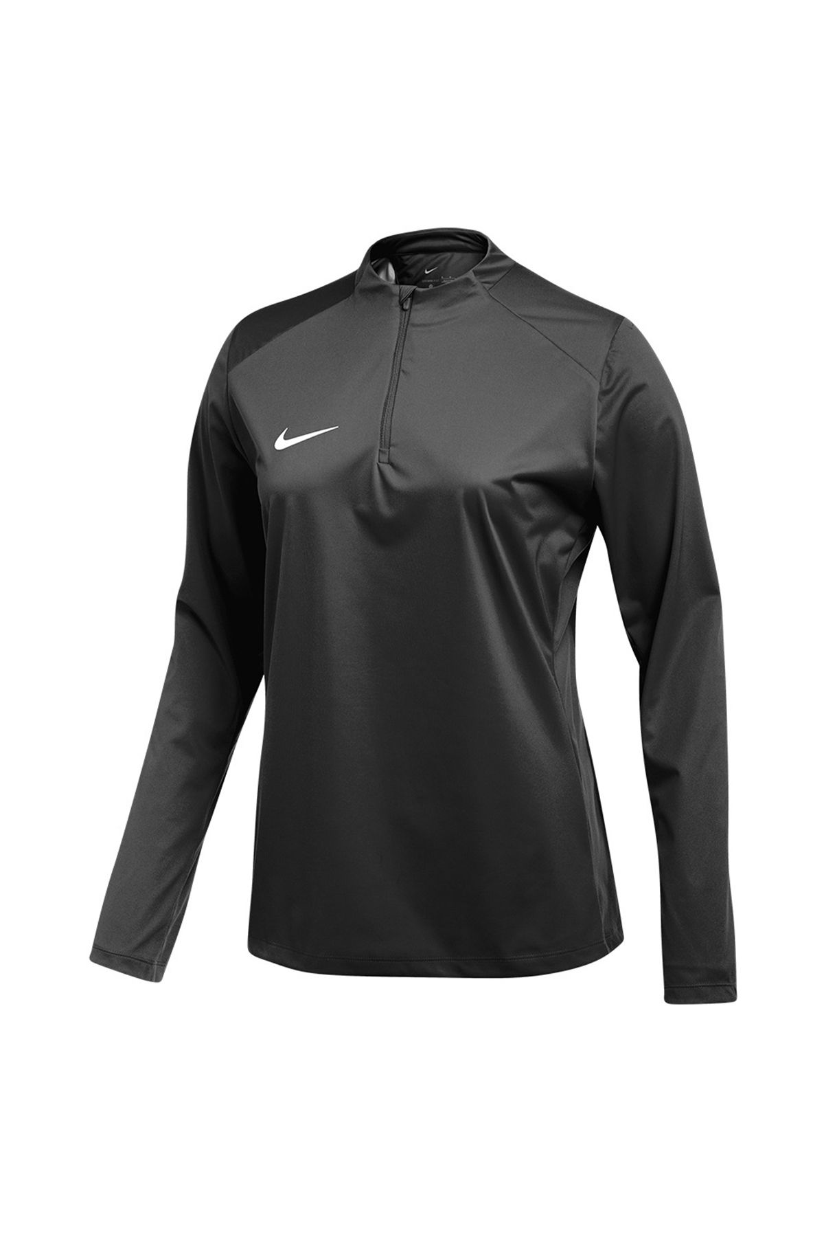 Nike Storm Fit Strike24 Dril Half Zip Kadın Siyah Dik Yaka Sweatshirt