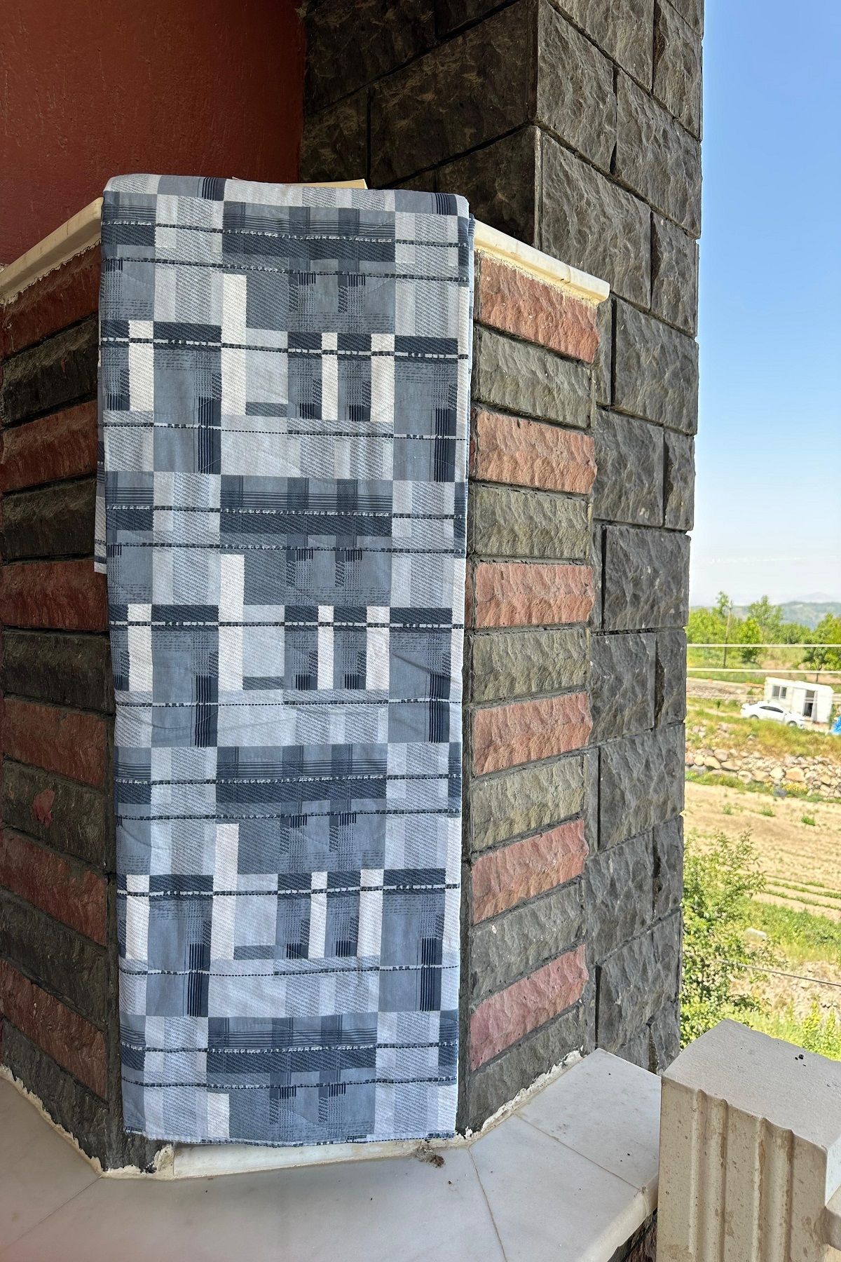 Sofline Çift Kişilik Çok Amaçlı Pike, Yazlık Pike, Desenli Pike, Yatak Örtüsü (195x220cm)