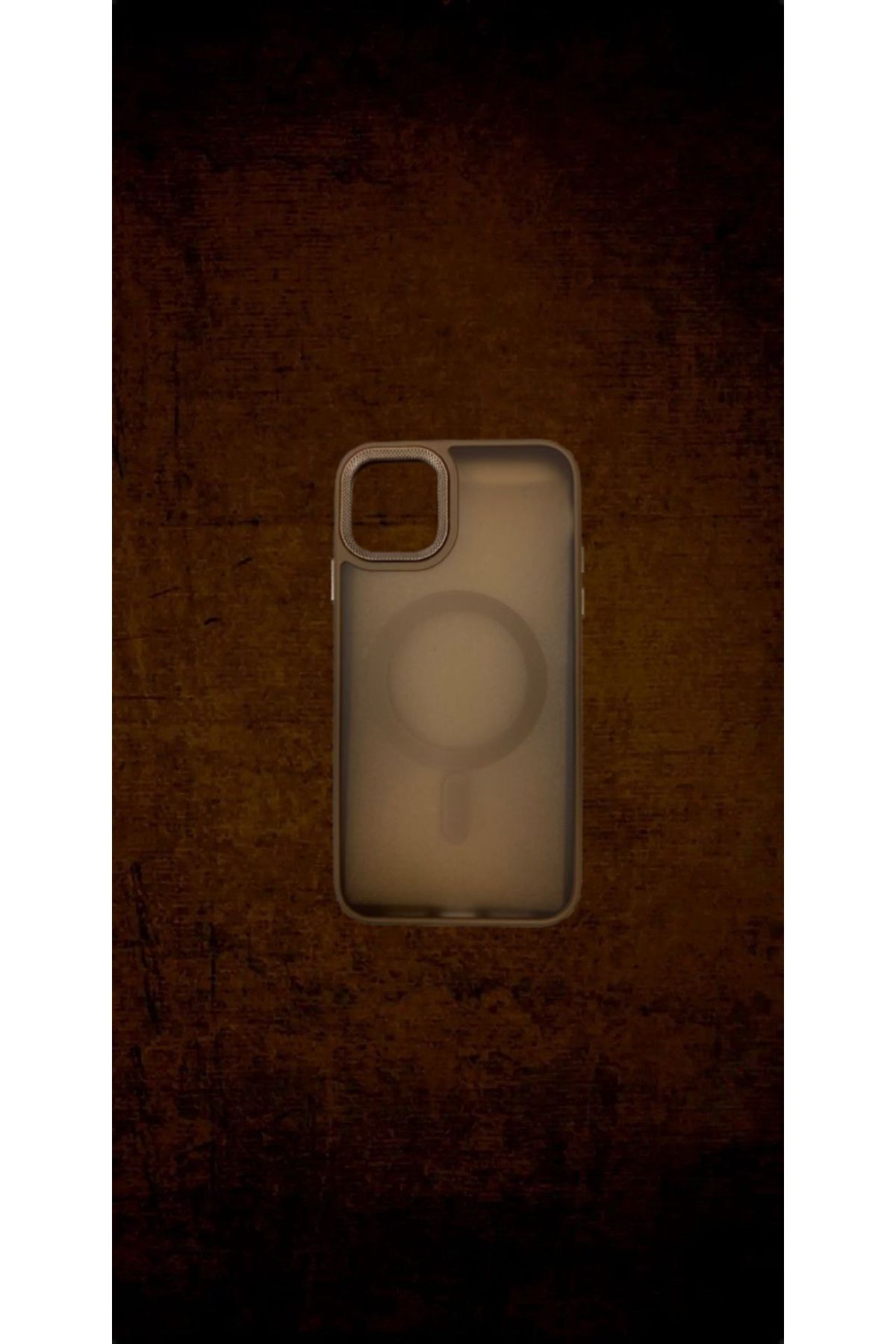cover shopp Şaffaf-Kamera Etrafı Taşlı Kılıf İphone 12