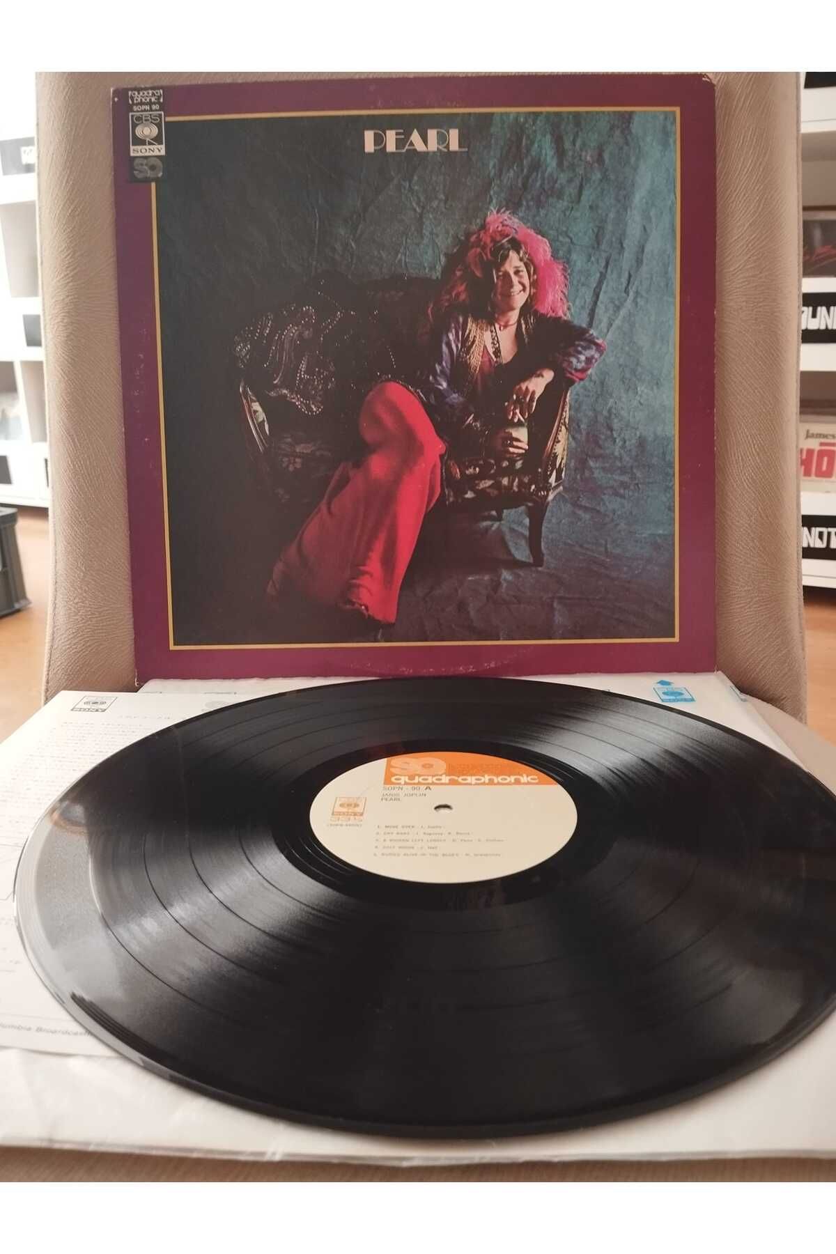 Plakperest Janis Joplin – Pearl - 1974 Japonya Basım LP Plak -2.El