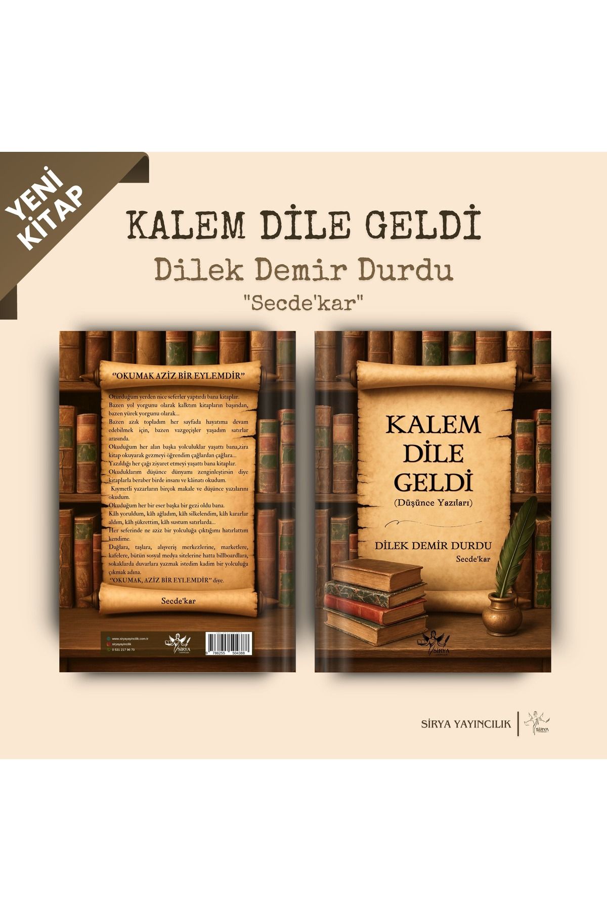 sirya yayıncılık KALEM DİLE GELDİ