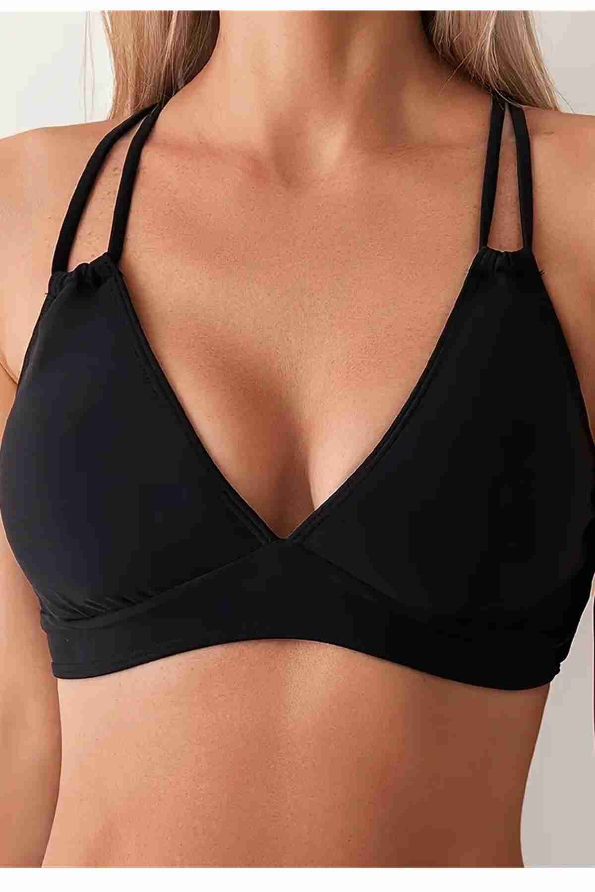 ALPINMODA Askılı Ayarlı Bikini Üstü