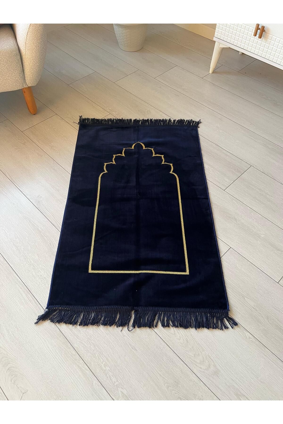 hicazavm Kaliteli Kadife Namaz Seccadesi