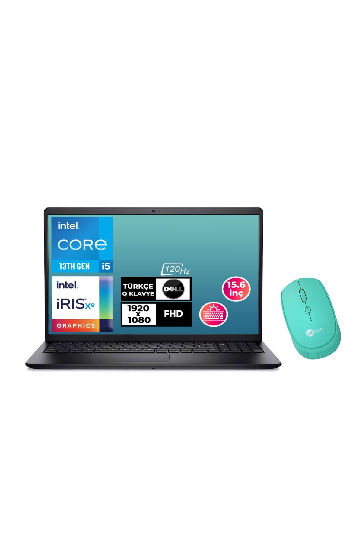 Dell Vostro 3530 i5-1334U 16GB 512GB SSD 15.6" FHD W11P Laptop + Lecoo Mouse N3409PVNB3530U 021