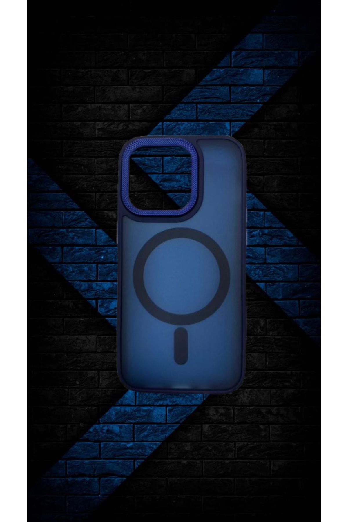 cover shopp Şaffaf-Kamera Etrafı Taşlı Kılıf İphone 15 Pro
