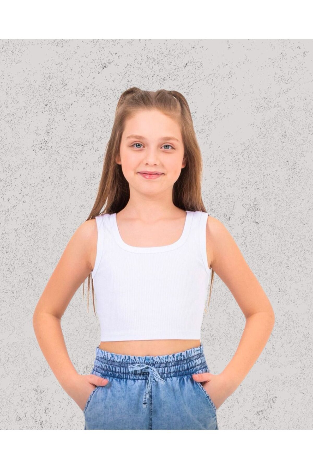 BEBEXY BUTİK Crop Genç Kız
