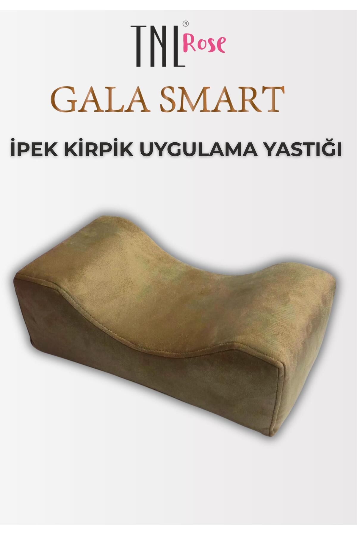 gala smart Tnl Rose Gala Smart İpek Kirpik Uygulama Yastığı Bej Renk