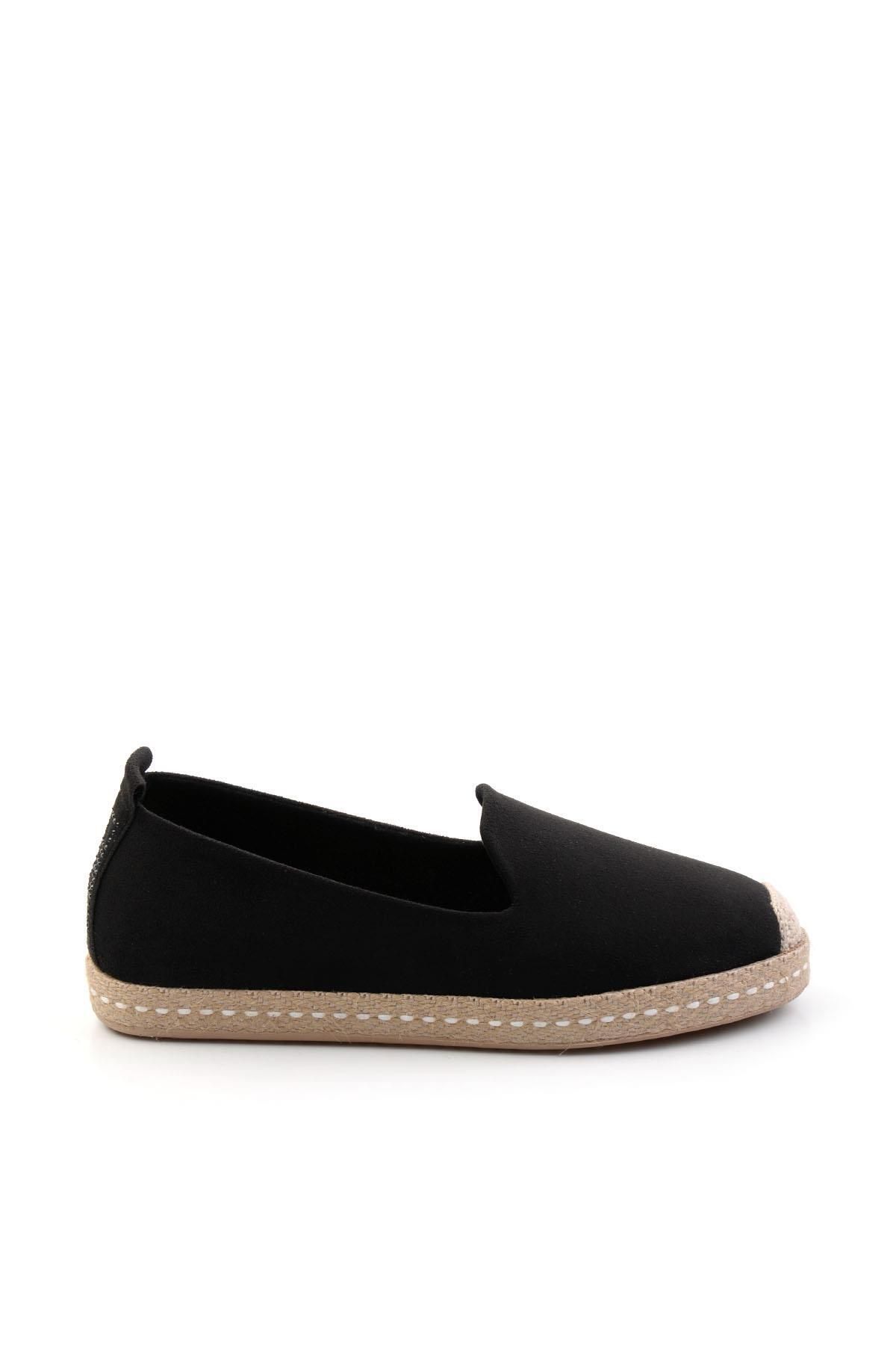 Bambi Siyah Kadın Espadril K01117091002