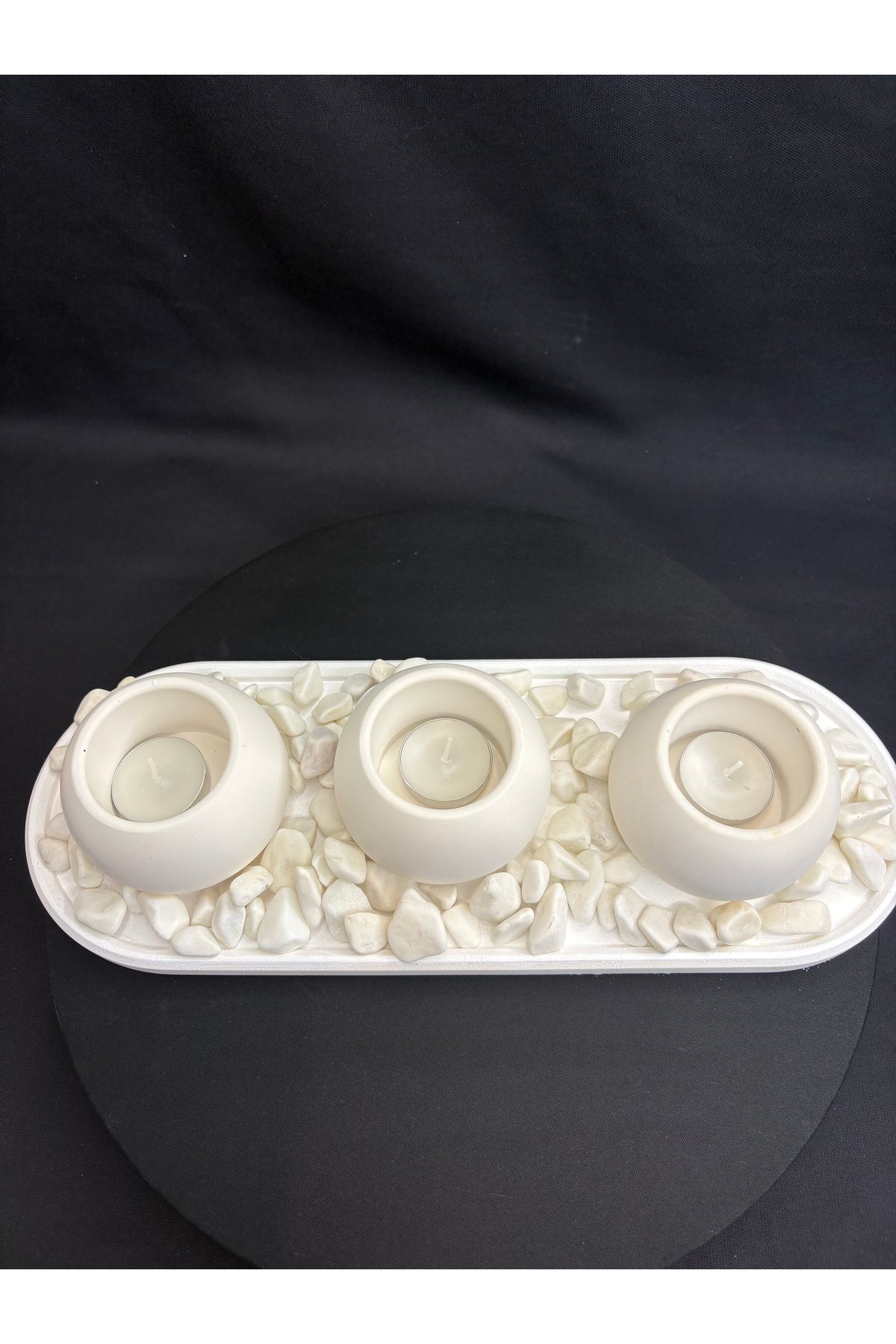 Home 4 Parça Tea Light Mumluk