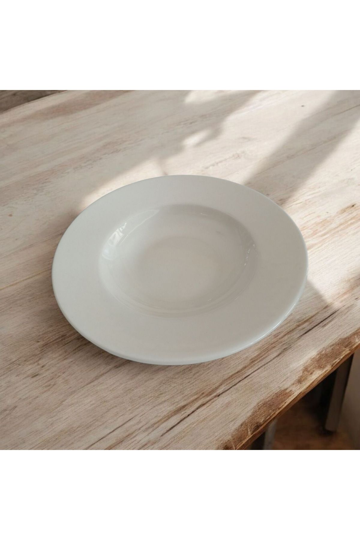 Maqrib MAQRİB Porselen Irmak Yemek Tabağı 21 cm