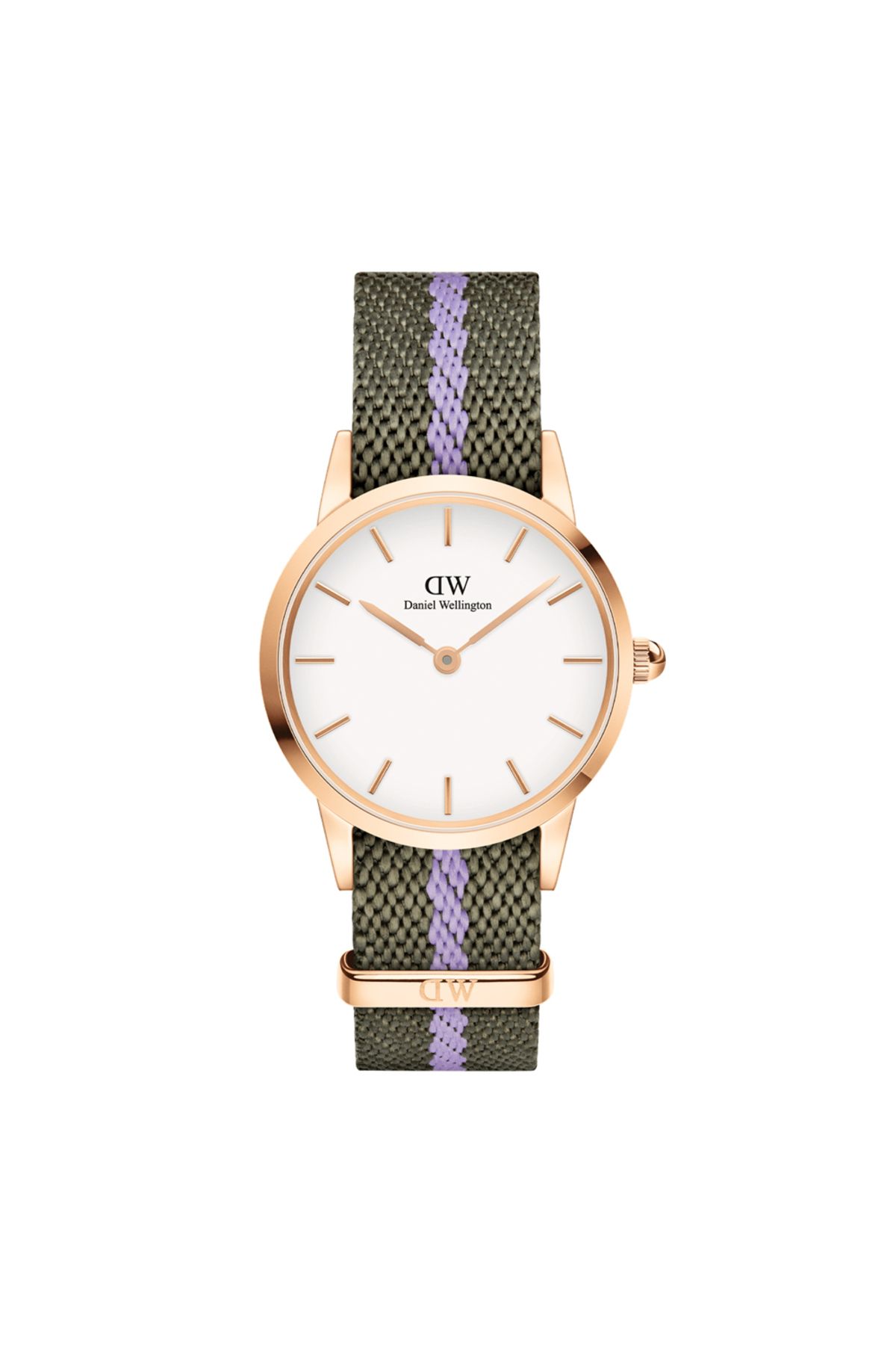 Daniel Wellington Iconic NATO Green/Purple DW00600680
