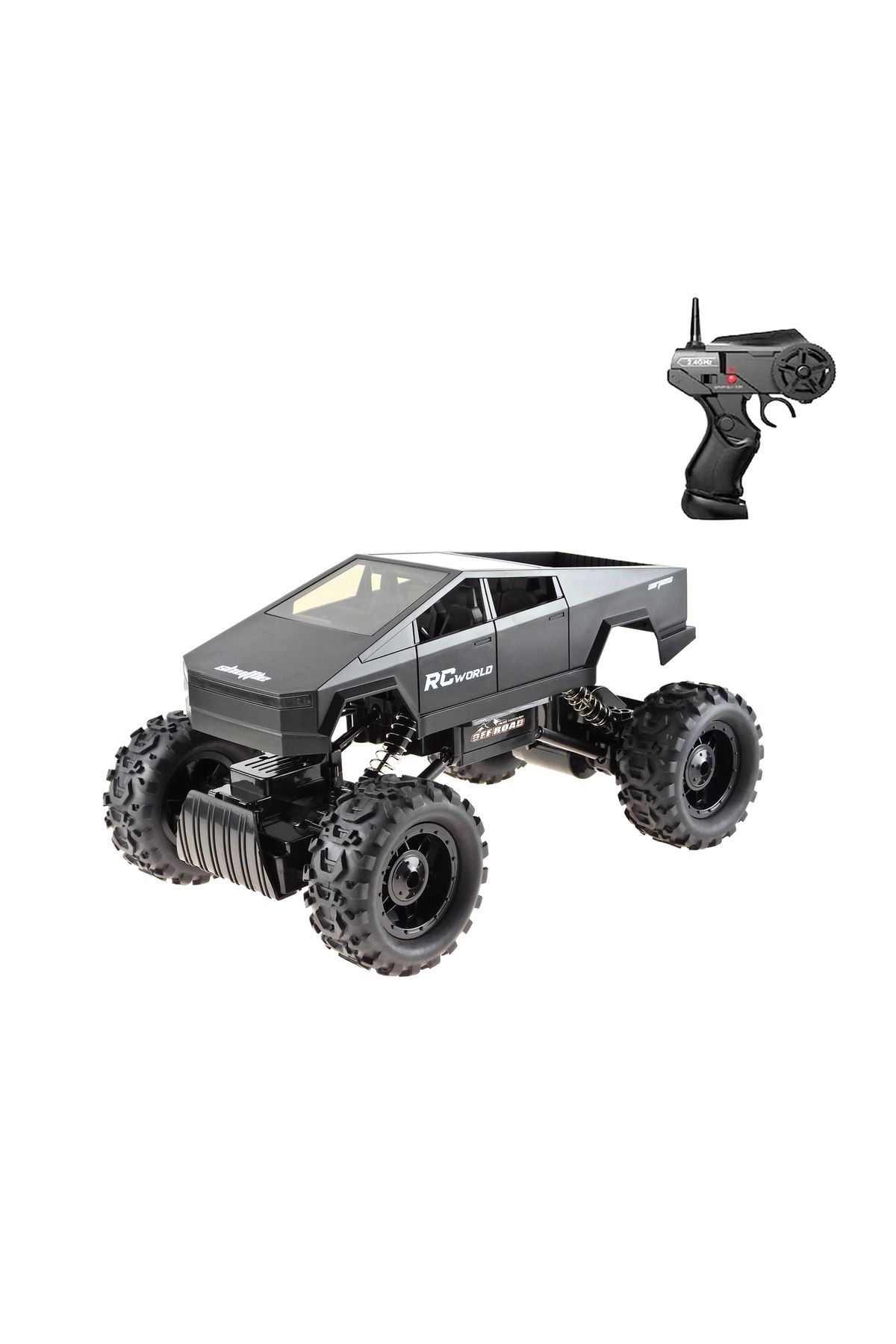 Erzi 1:14 Ölçek Uzaktan Kumandalı Araba Süper Suv CaR Işıklı şarjlı
