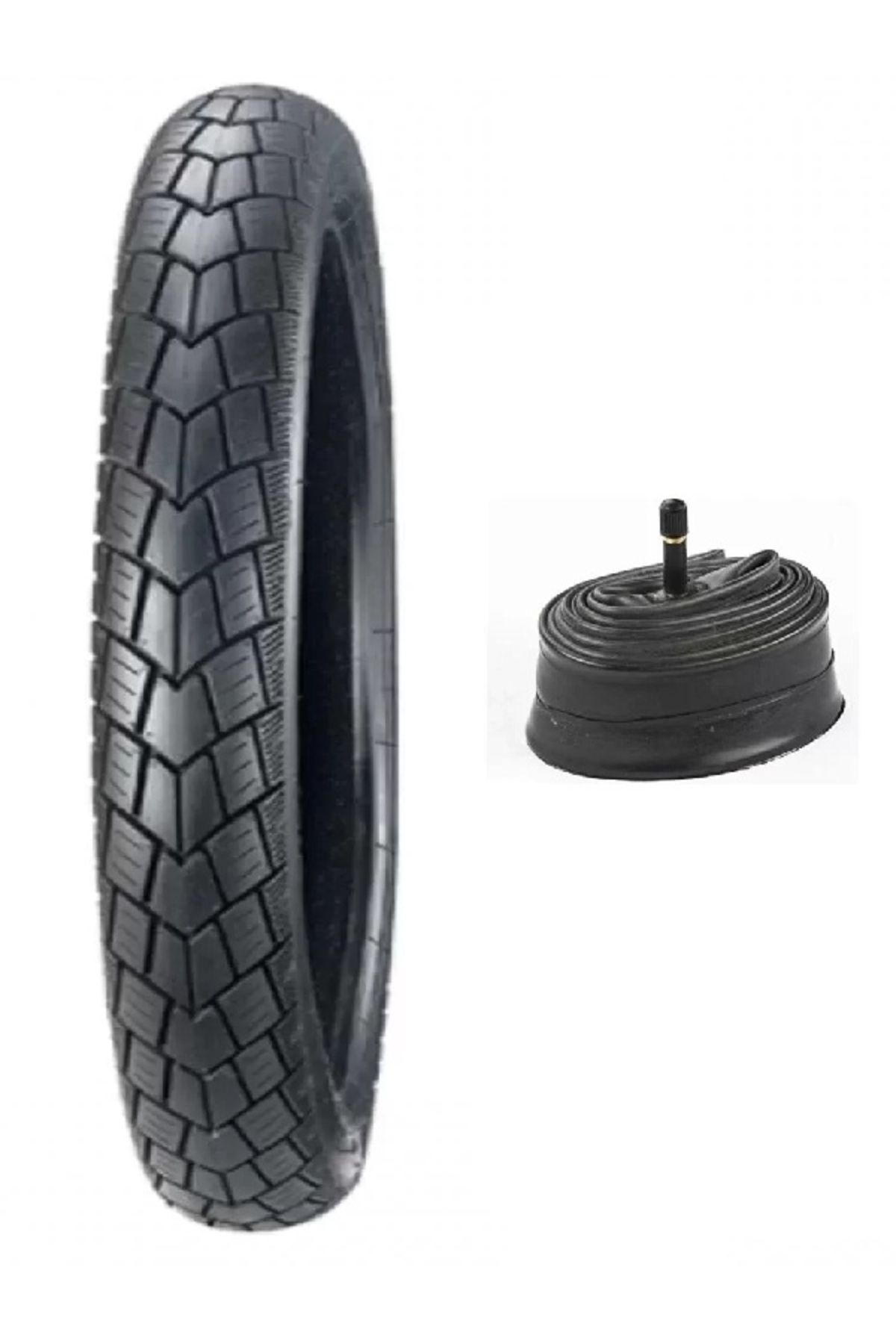 DIAMOND 17 Jant 2.75-17 Motosiklet Dış Lastiği Rider R (Arka) 6PR + KRT Marka İç Lastik Seti