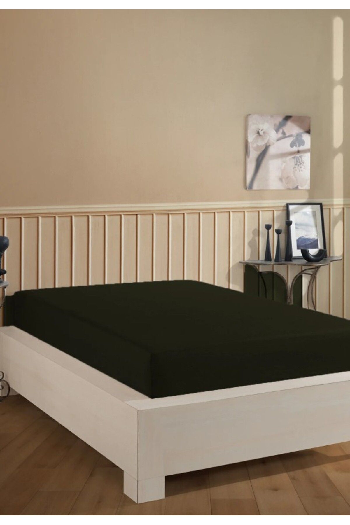 cs ilkim Lastikli Pamuk Penye Çarşaf 160x200 - fitted sheet