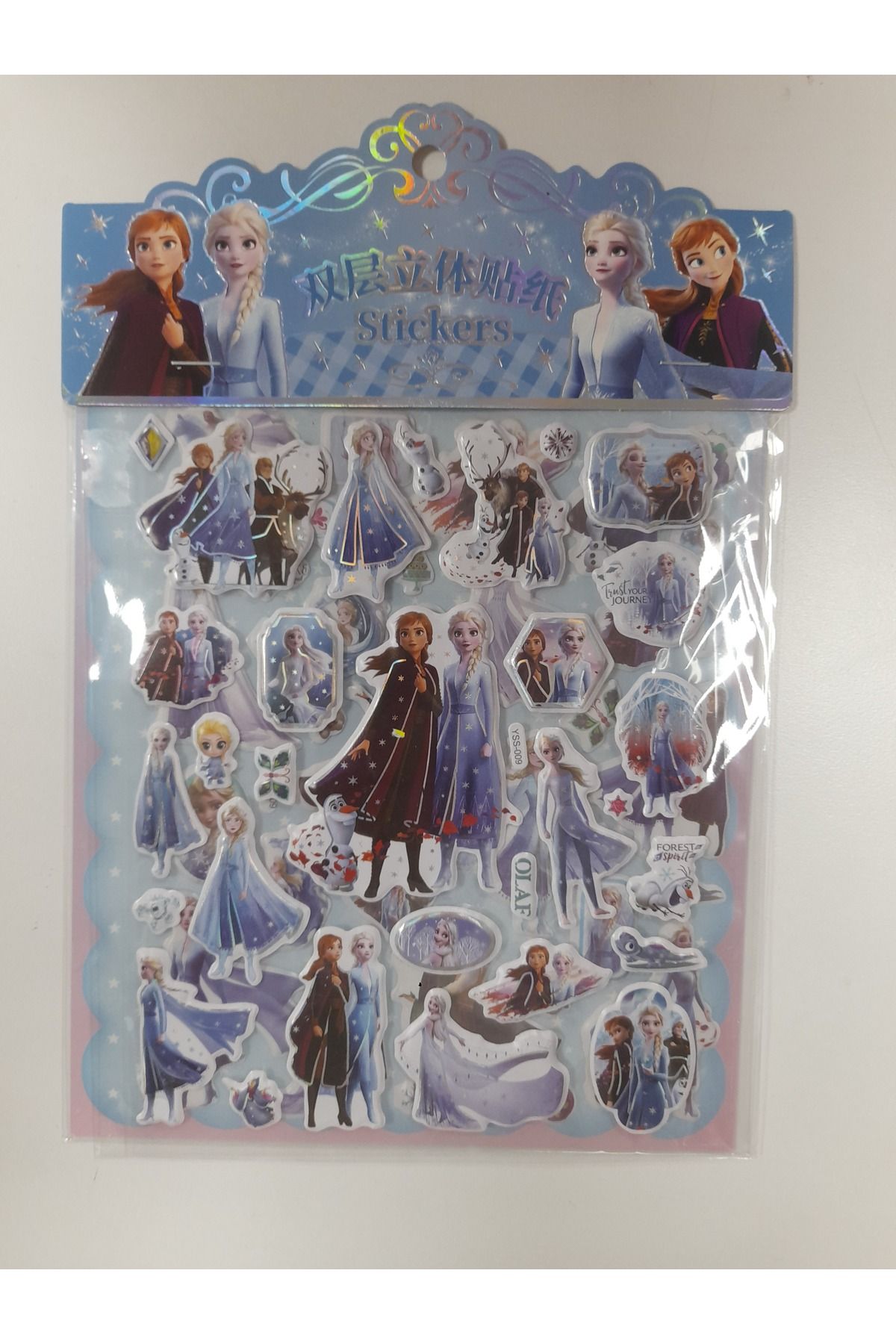 anonim Frozen elsa stikers ve boyama