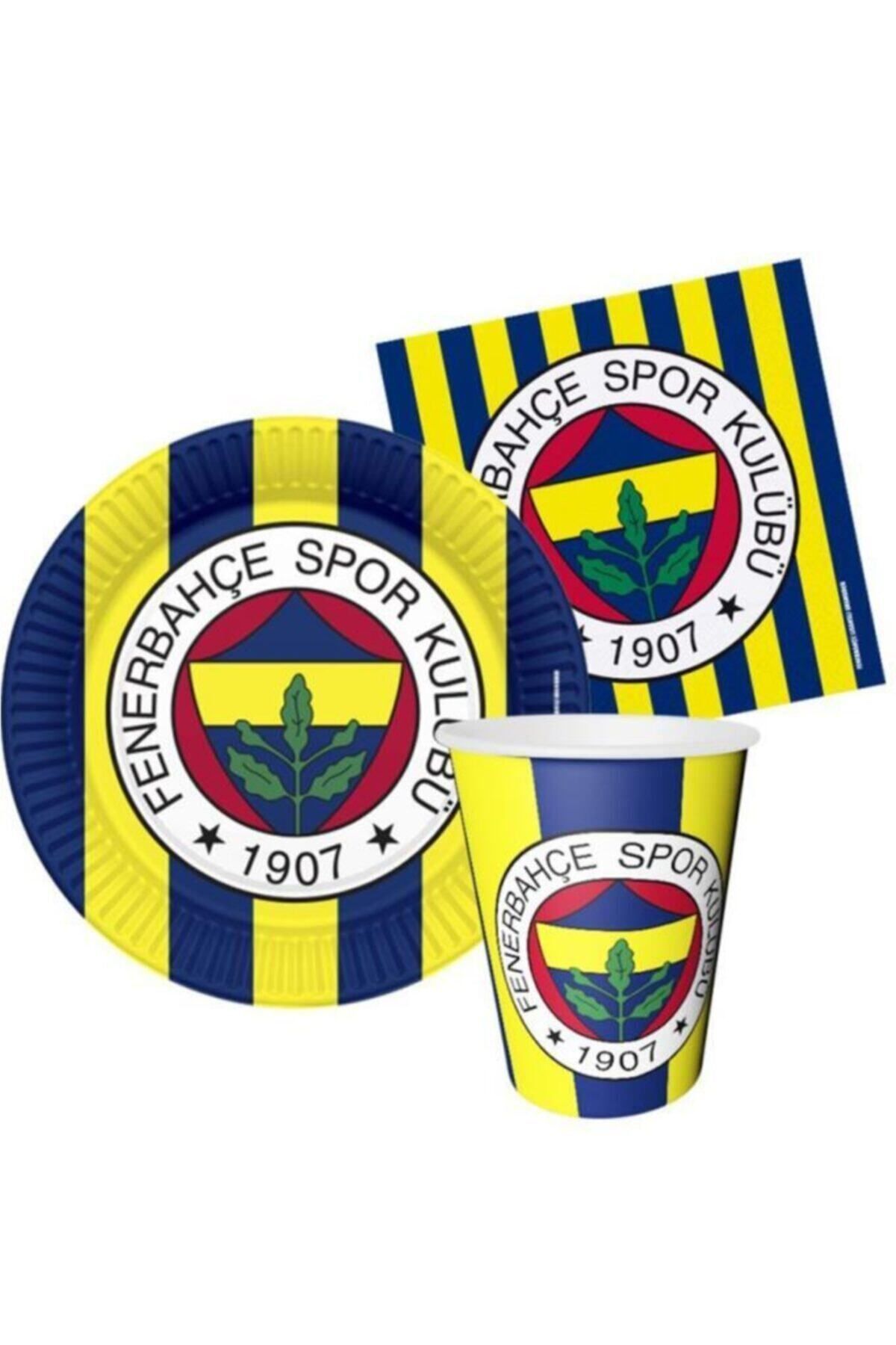 BalonEvi Fenerbahçe Doğum Günü Parti Seti 16 Kişilik Parti Seti