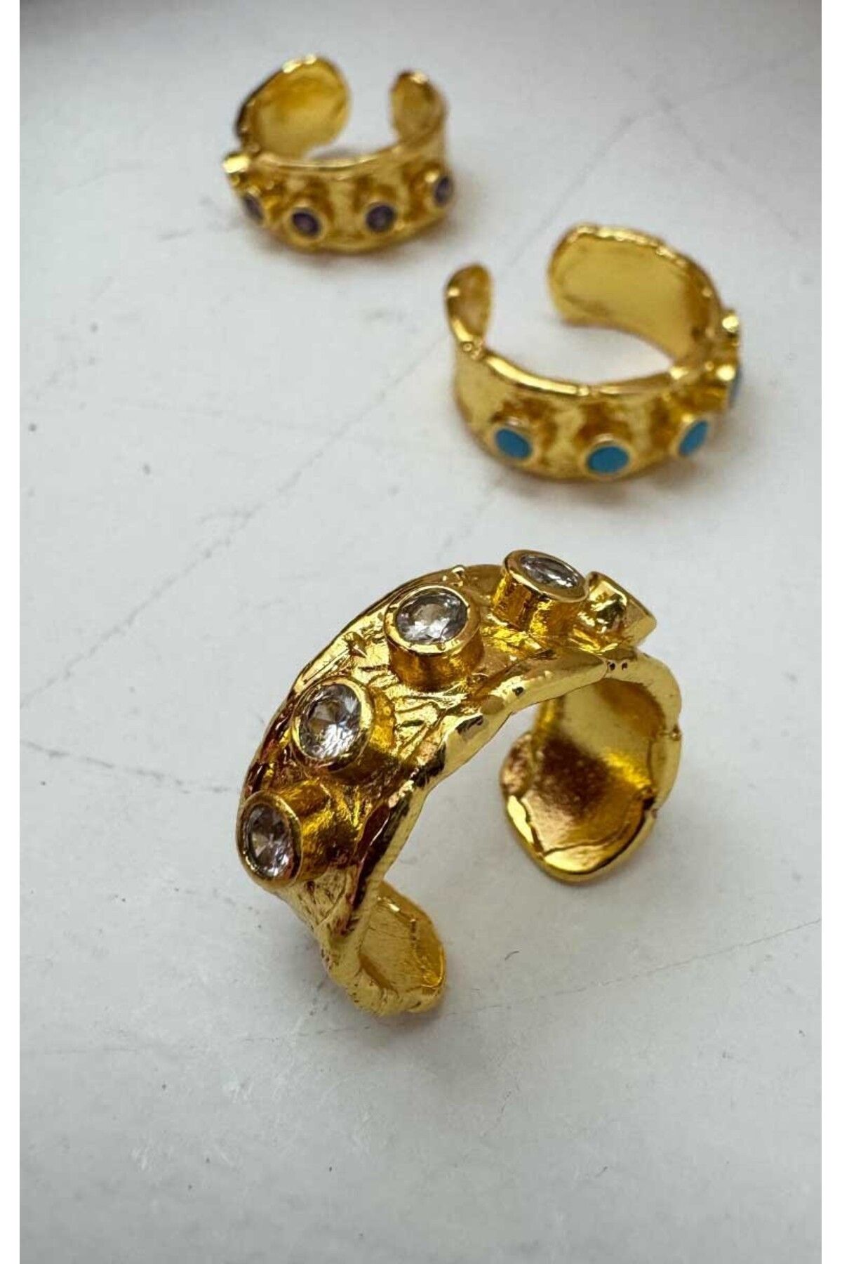 BYP Atelier Saray Tacı Yüzüğü Gold