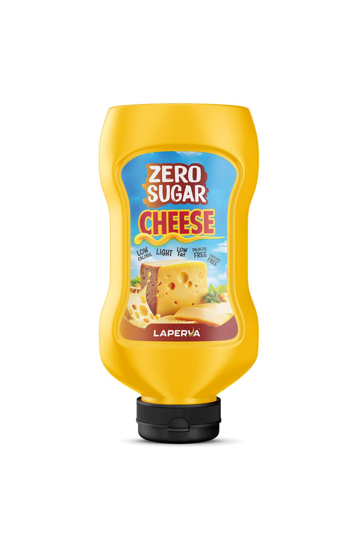 Laperva-Zero Sugar Cheese, 350 ML, Low Calories Low Fat, Palm Oil and Cholesterol Free 1