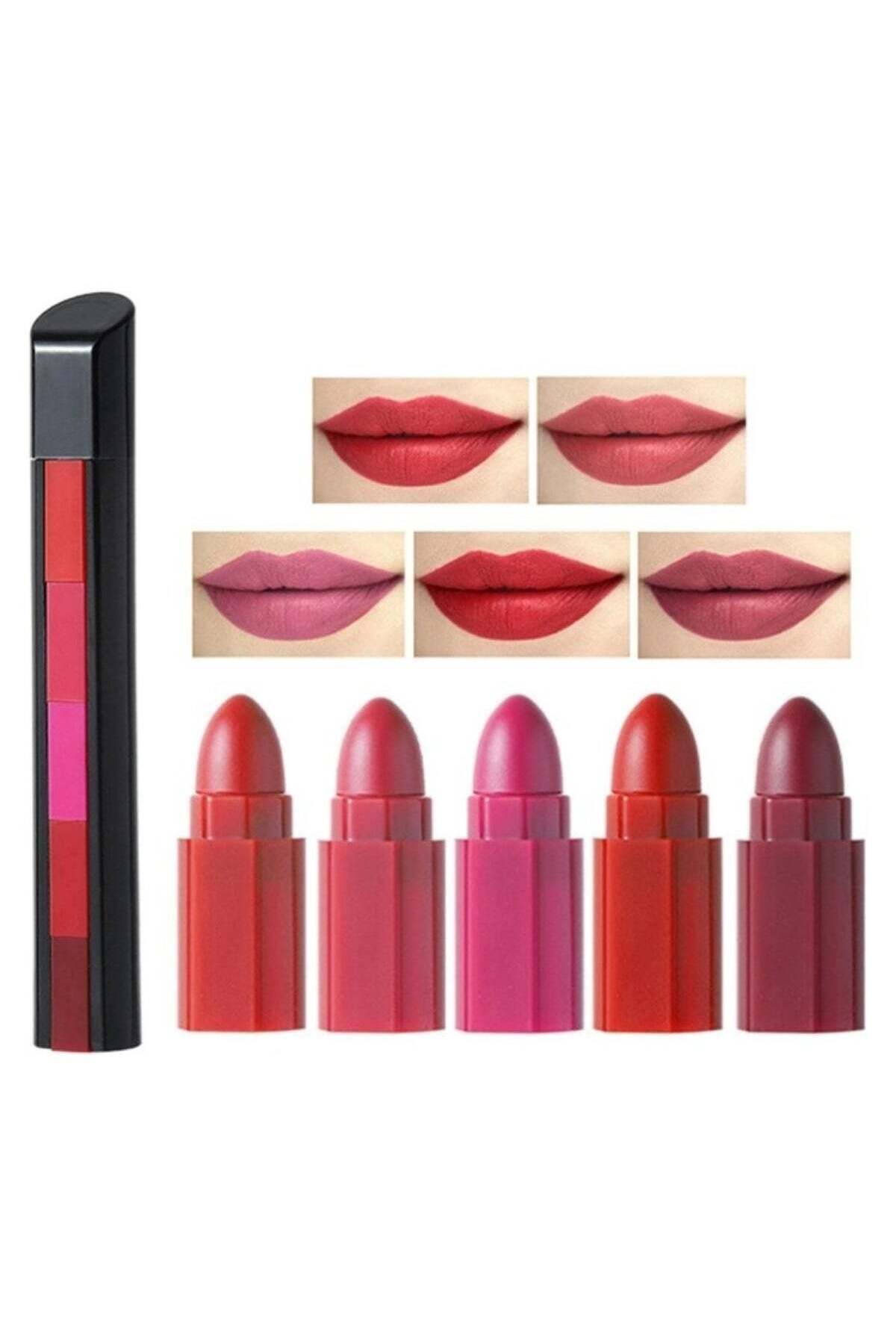 huitich 5 In 1 Intense Matte Lipstick