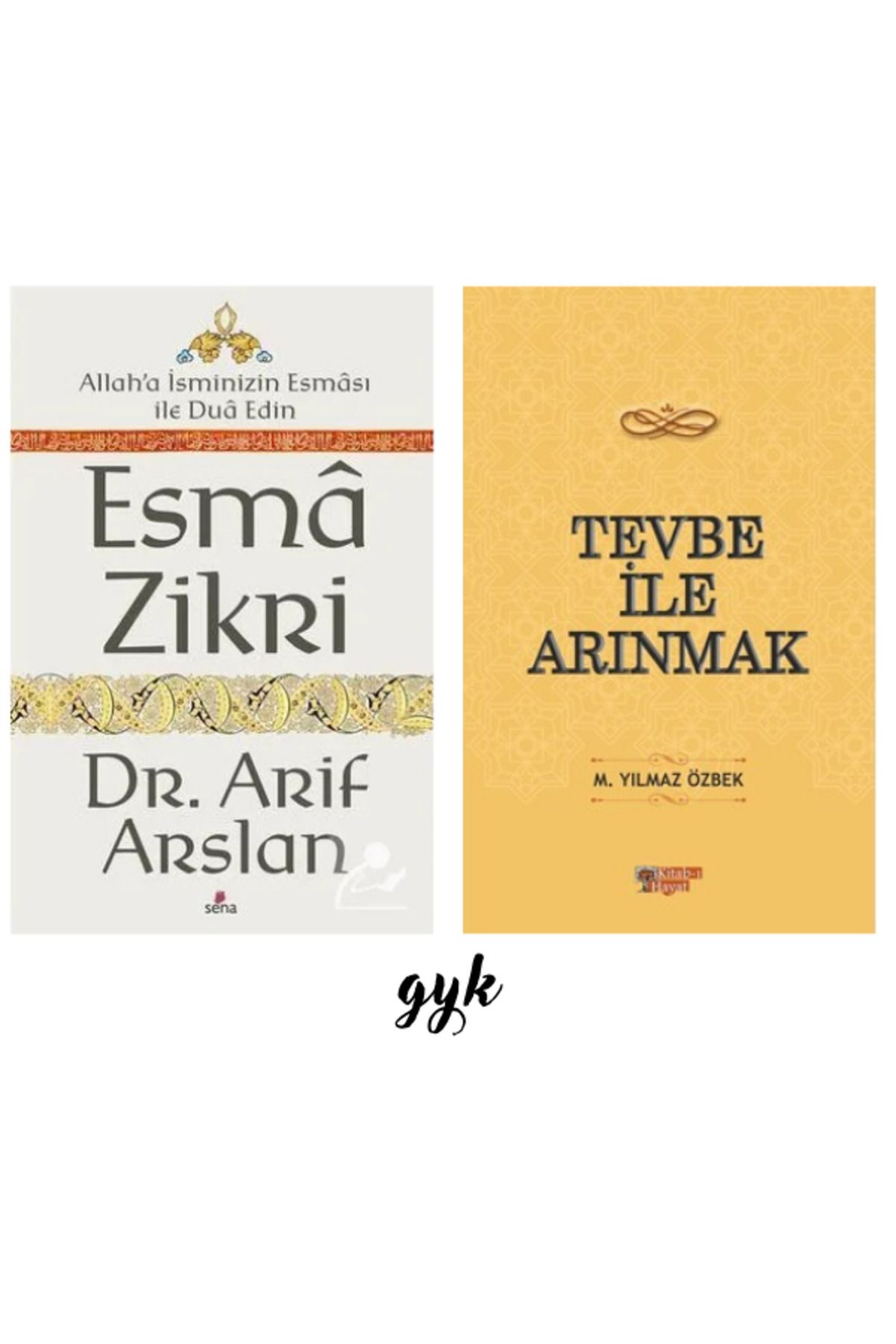Sena Yayınları Esma Zikri ve Tevbe İle Arınmak 2 Kitap SET