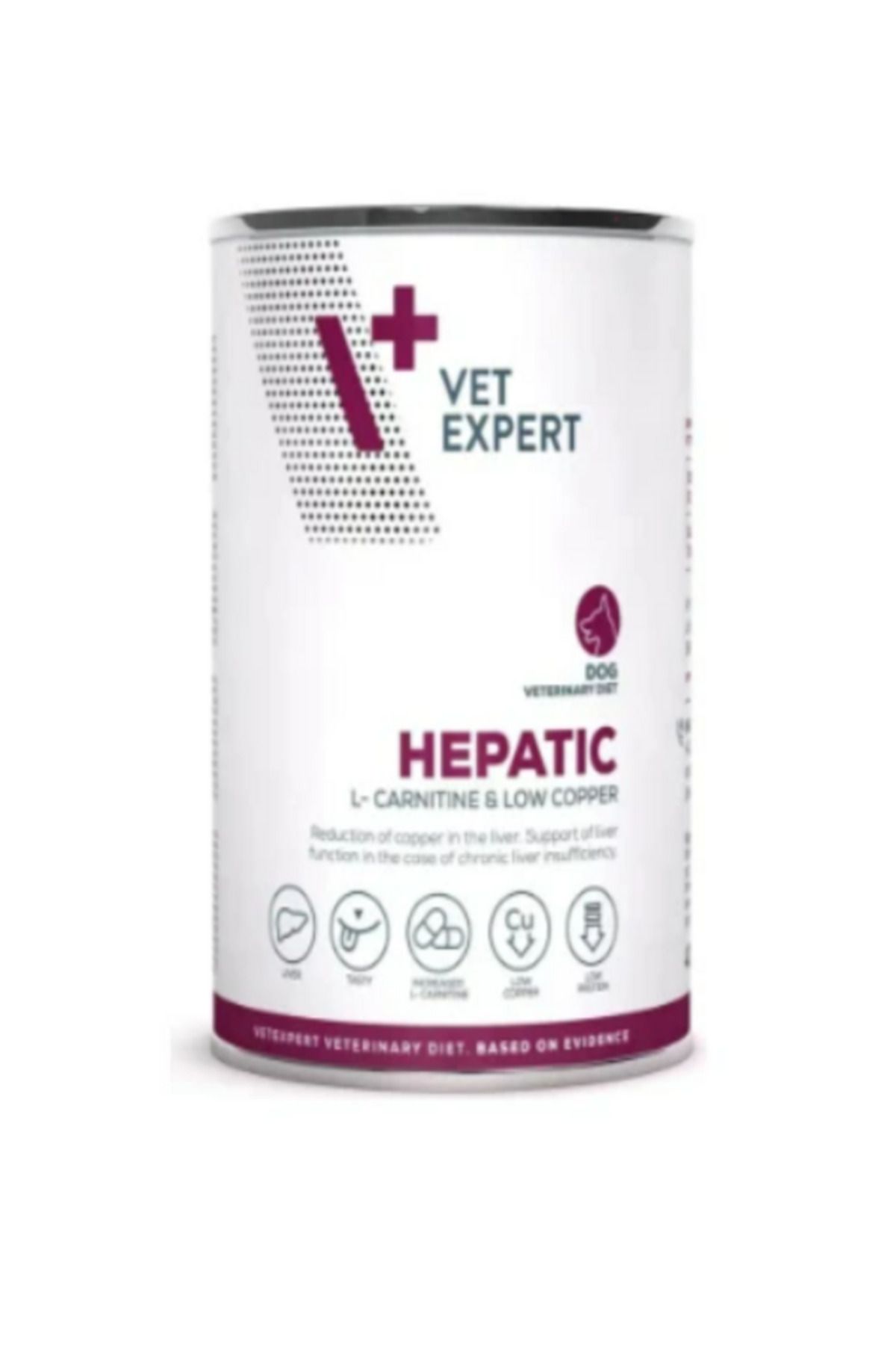 vet expert Hepatic Dog Konserve Köpek Maması 400 gr