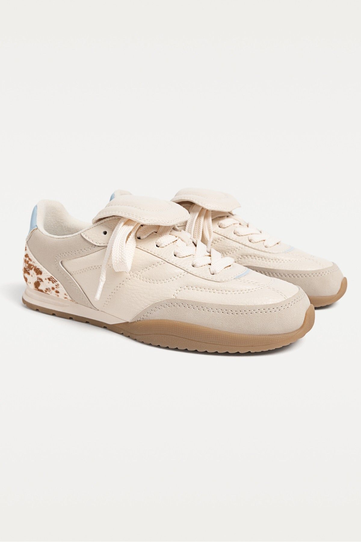 Stradivarius-Trainers with animal print detail 2