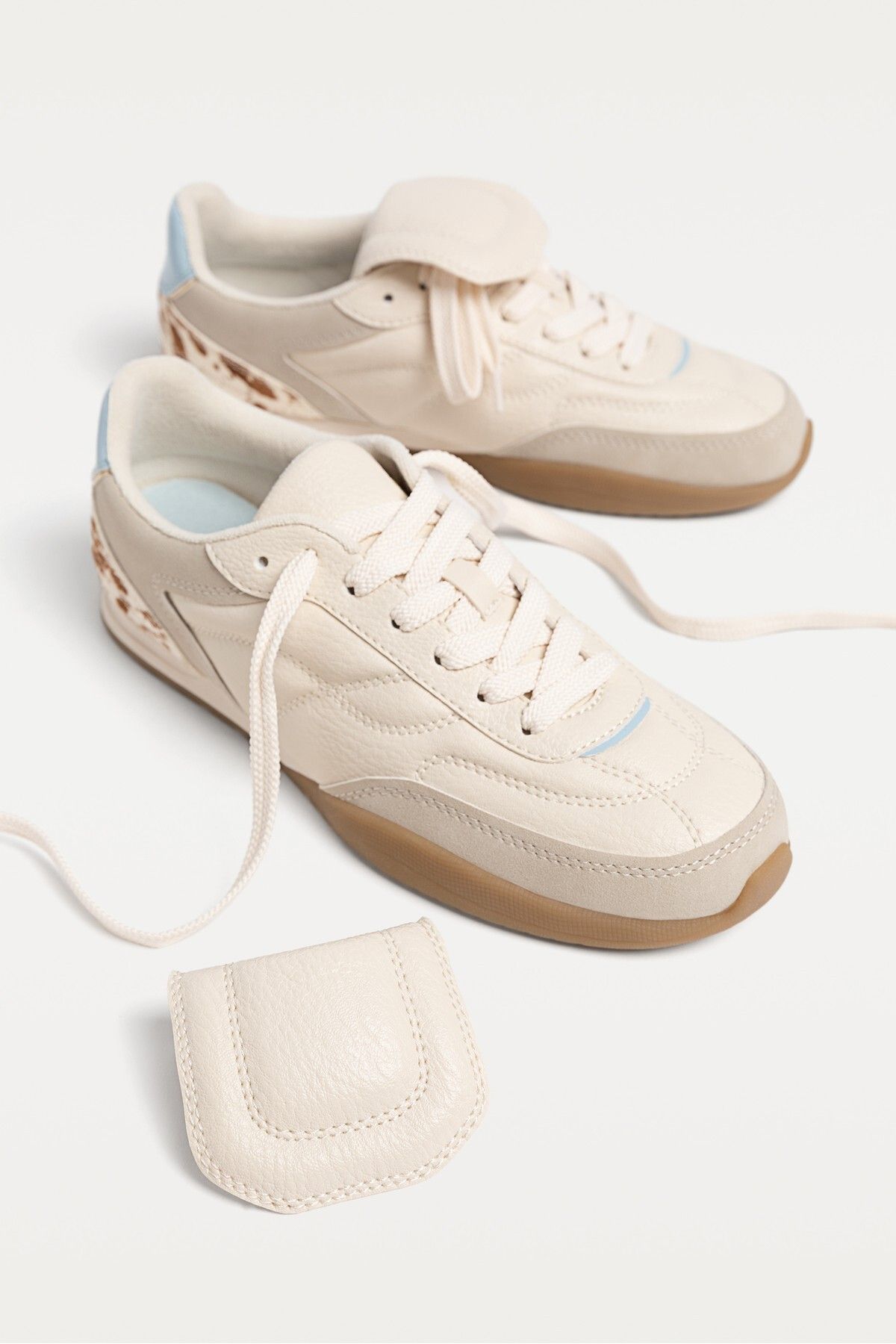 Stradivarius-Trainers with animal print detail 7