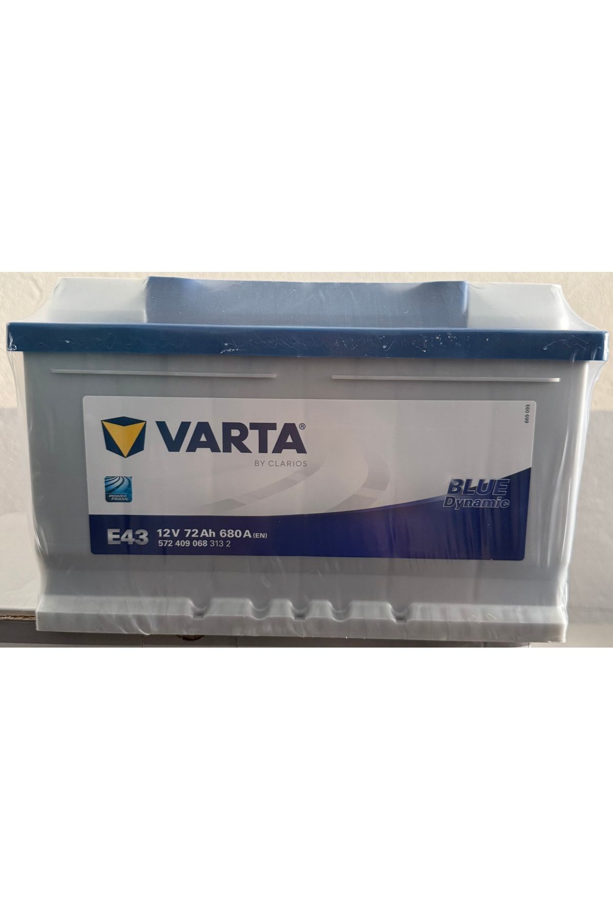 Varta / E43 72 AMPER AKÜ 2024 TARİHLİ