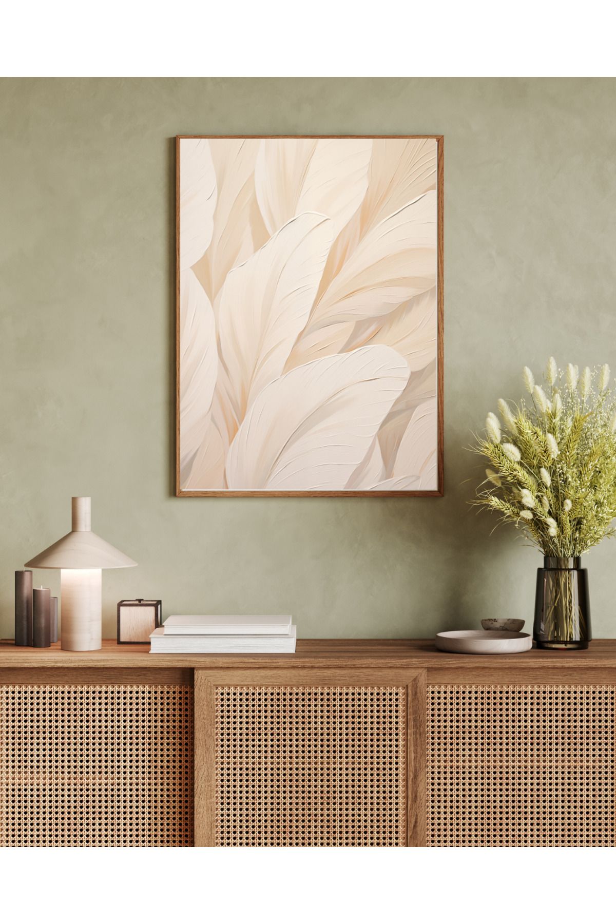 woodhomeworks tek parça salon ofis dekor tablo