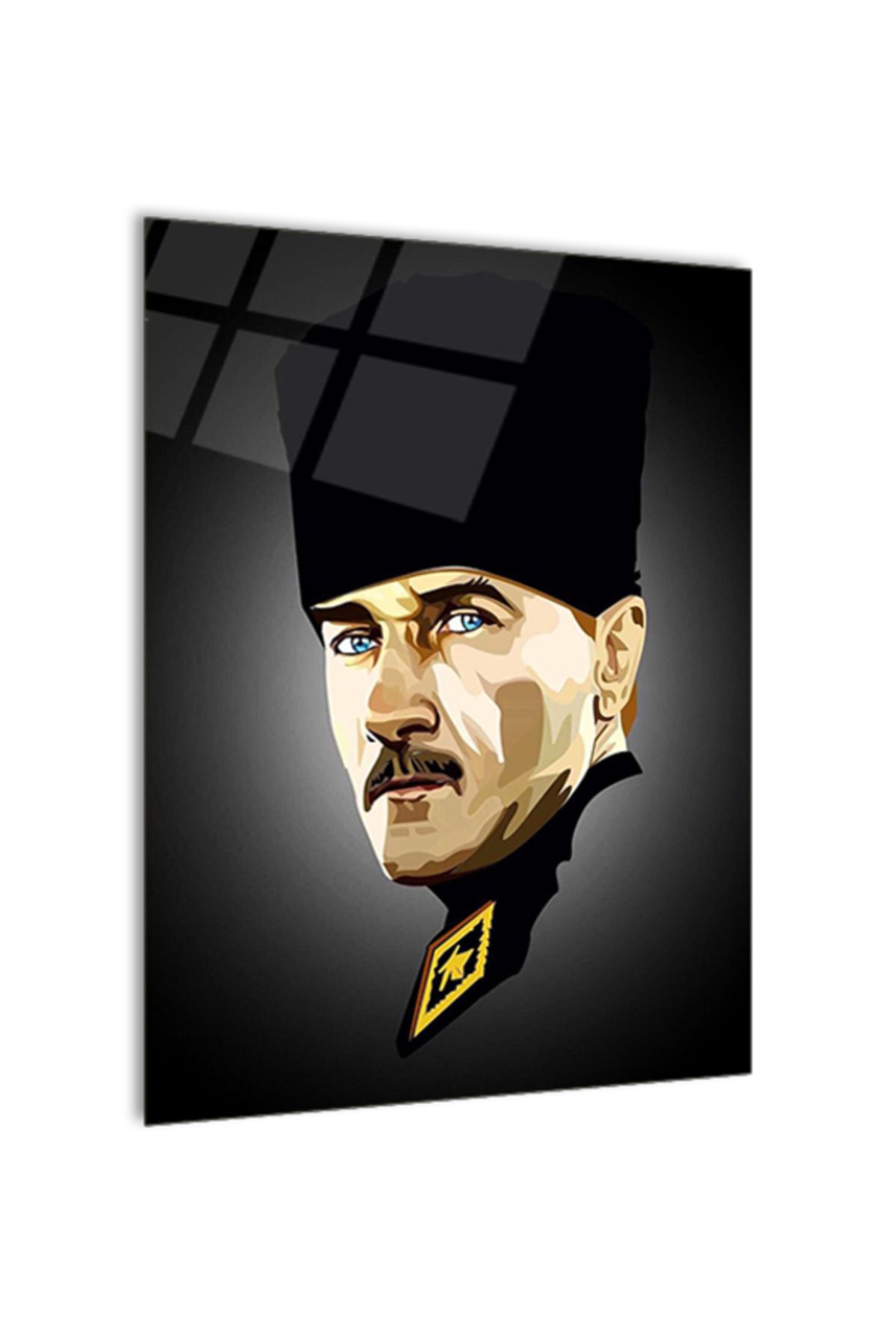 Gülsüm Aydın Atatürk Cam Tablo