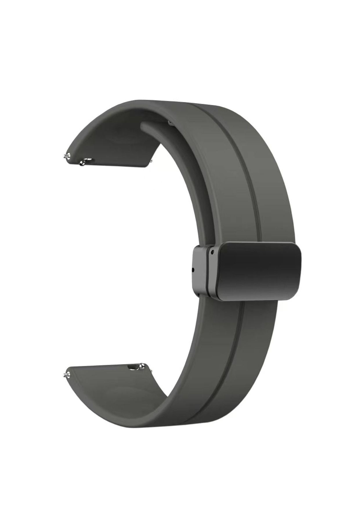Teknova Galaxy Watch 42mm KRD-84 20mm Uyumlu TKNV Kordon-Koyu Gri