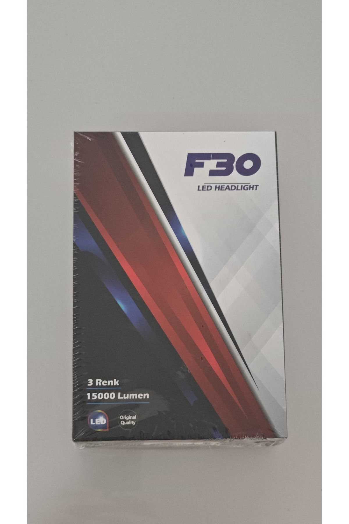Xenon F30 H7 ÇAKARLI 3 RENK LED XENON / SARI + BEYAZ + BUZ MAVİ 15.000 LÜMEN