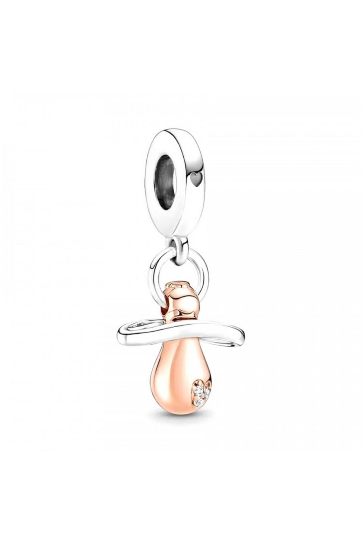 Violet Takı Emzik Sallantılı Charm